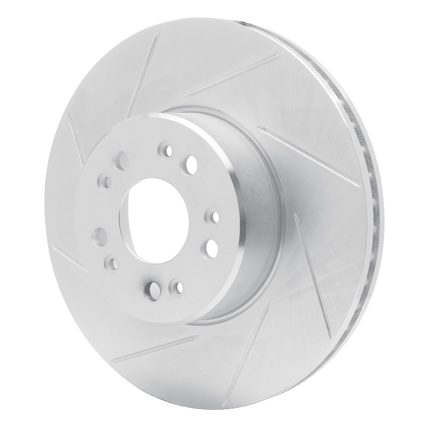 Slotted Brake Rotor [Silver], 1991-1999 Mercedes-Benz