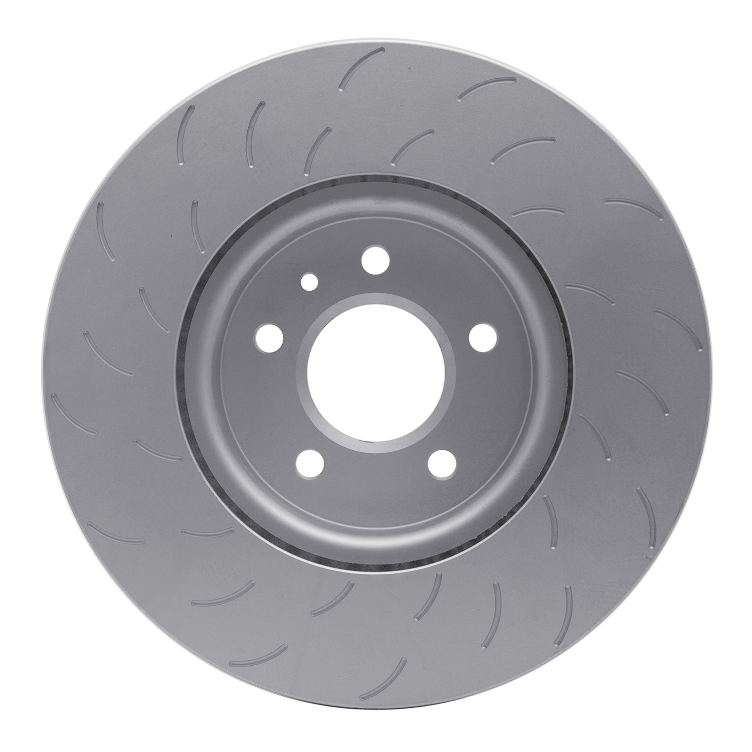 614-46055D GEOSPEC Slotted Rotor [Coated], 2016-2019 GM, Position: Left Front