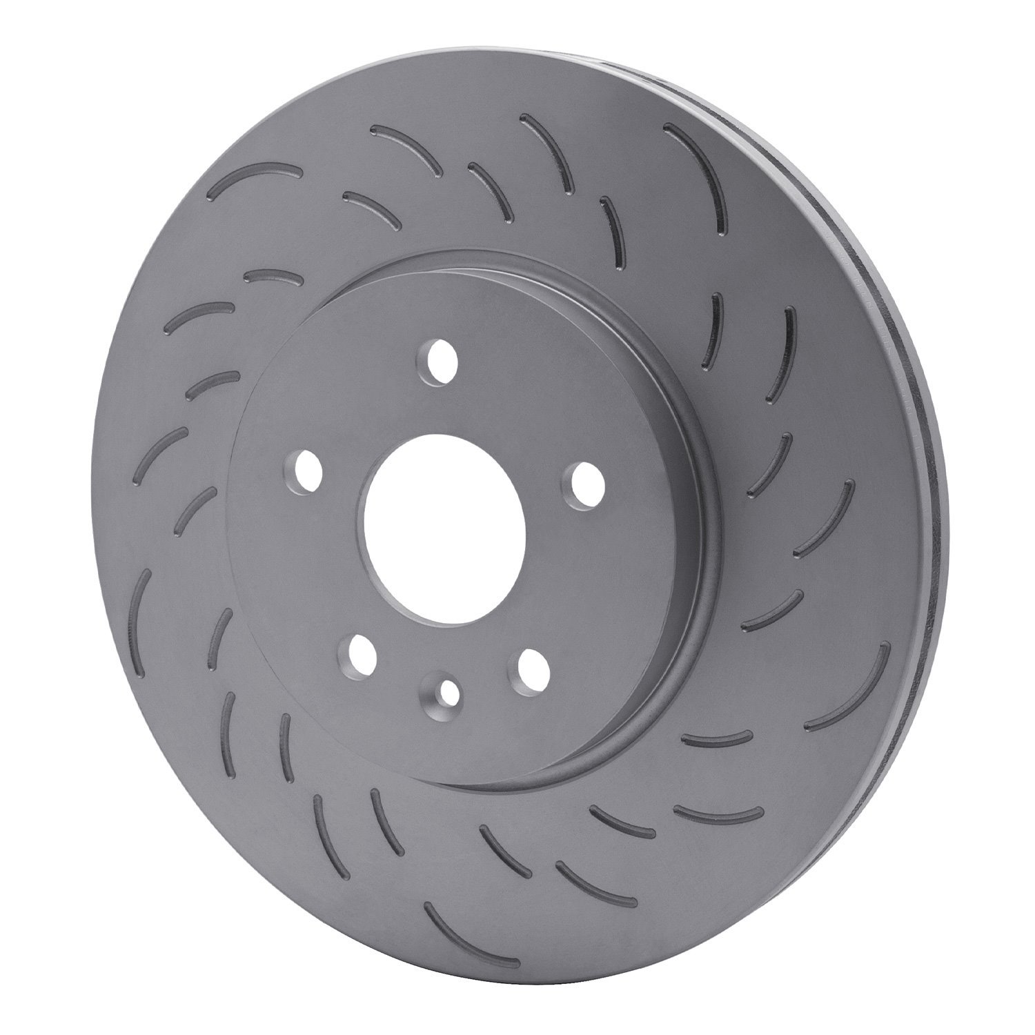 614-47082D GEOSPEC Slotted Rotor [Coated], 2016-2019 GM, Position: Left Front