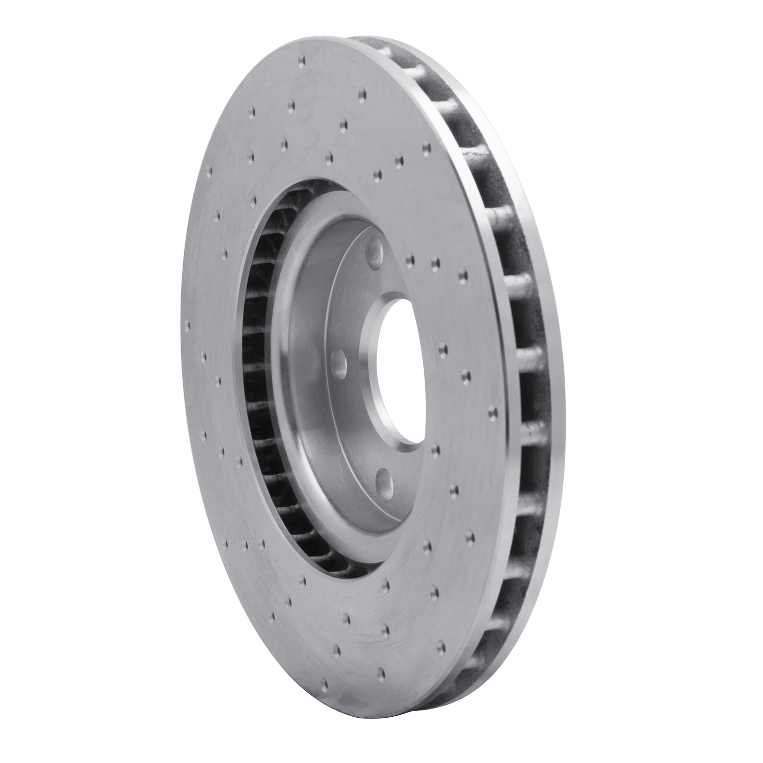 621-47050R Drilled Brake Rotor [Silver], 2014-2019 GM, Position: Front Right