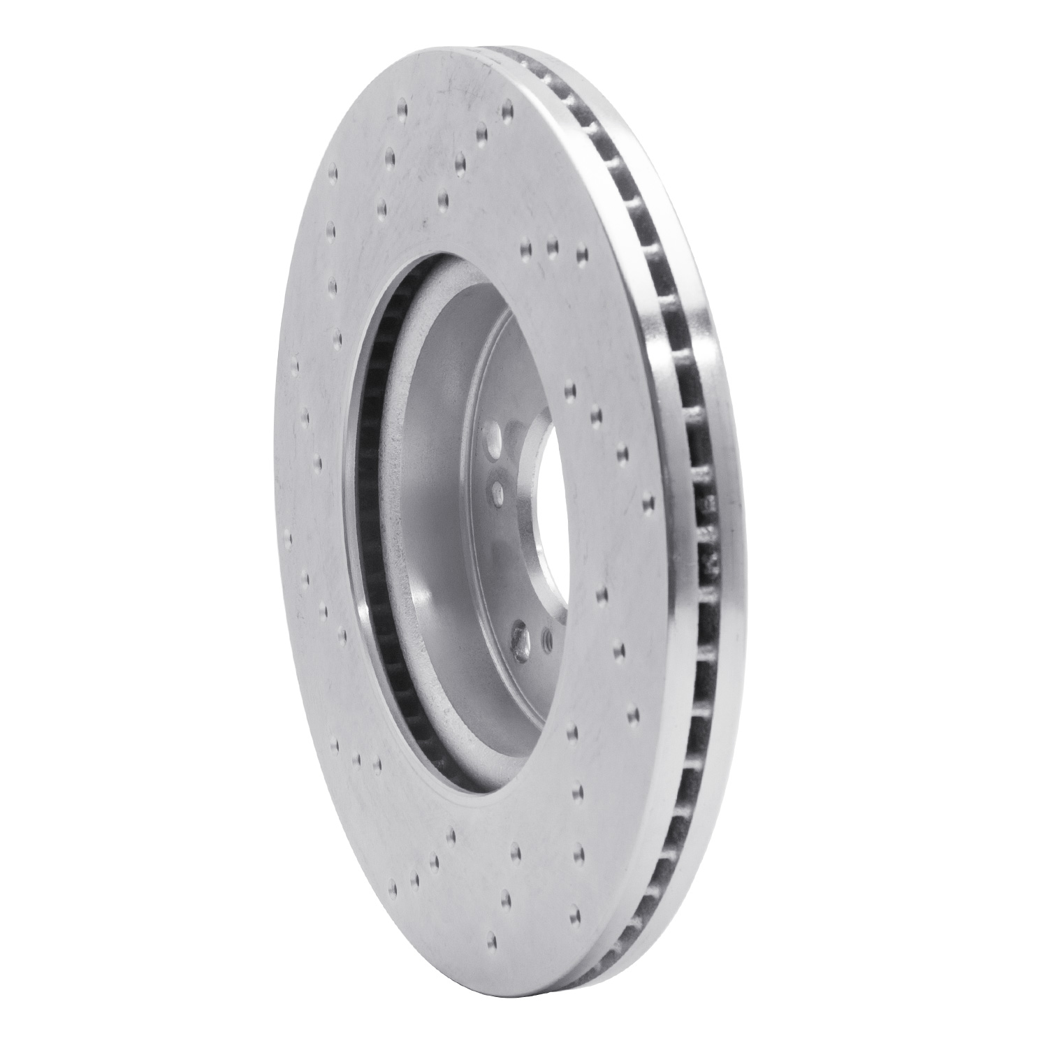 621-59037R Drilled Brake Rotor [Silver], 2013-2021 Acura/Honda, Position: Front Right
