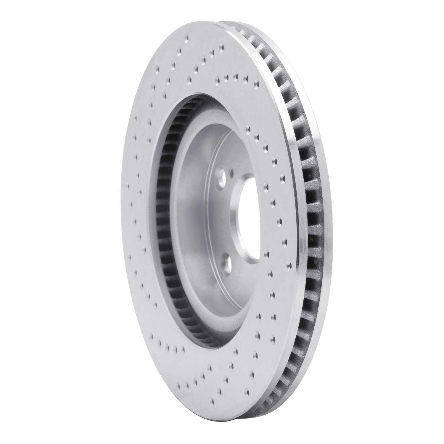 621-76080R Drilled Brake Rotor [Silver], 2006-2020 Multiple Makes/Models, Position: Front Right