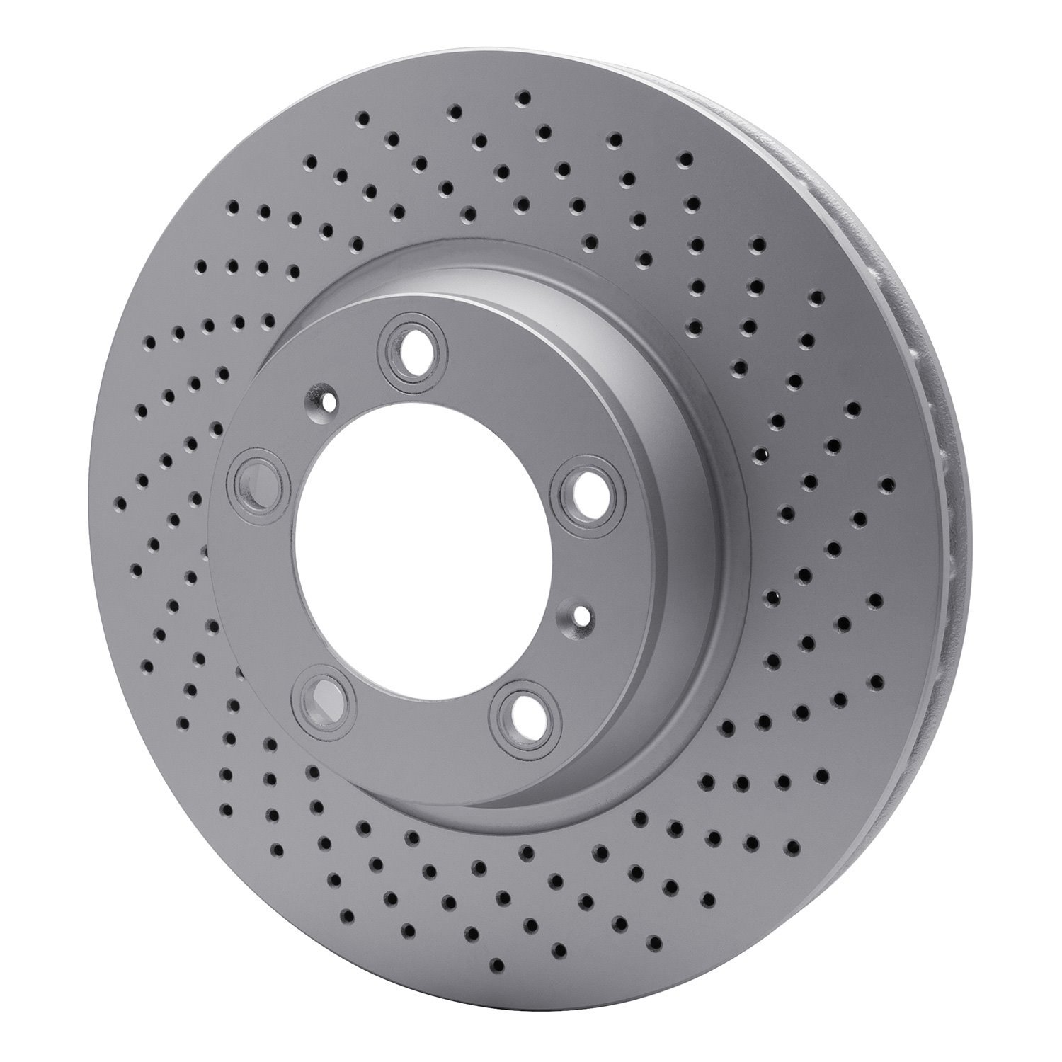 GEOSPEC Drilled Rotor [Coated], Fits Select Porsche