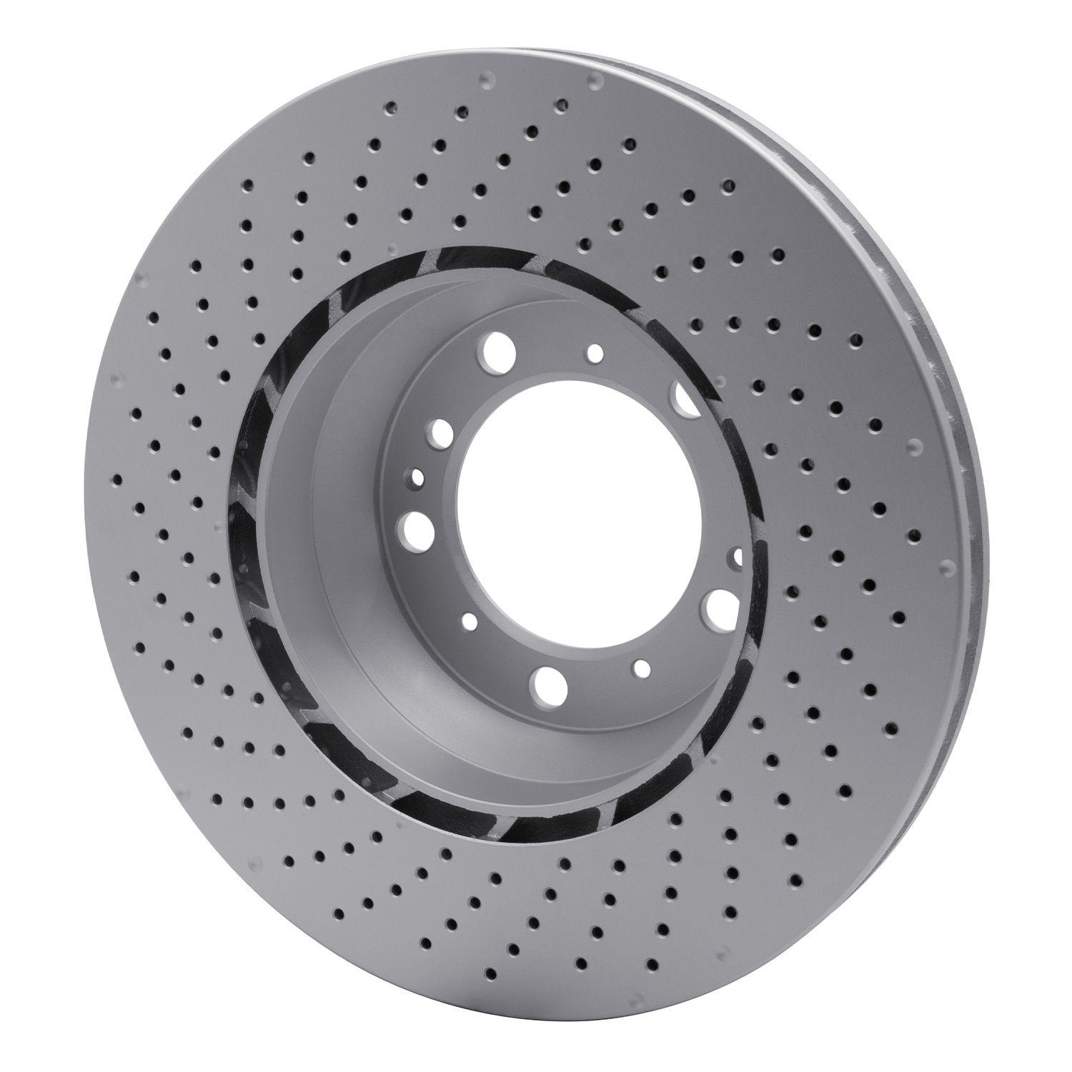 624-02066D GEOSPEC Drilled Rotor [Coated], 1999-2021 Porsche, Position: Rear Right