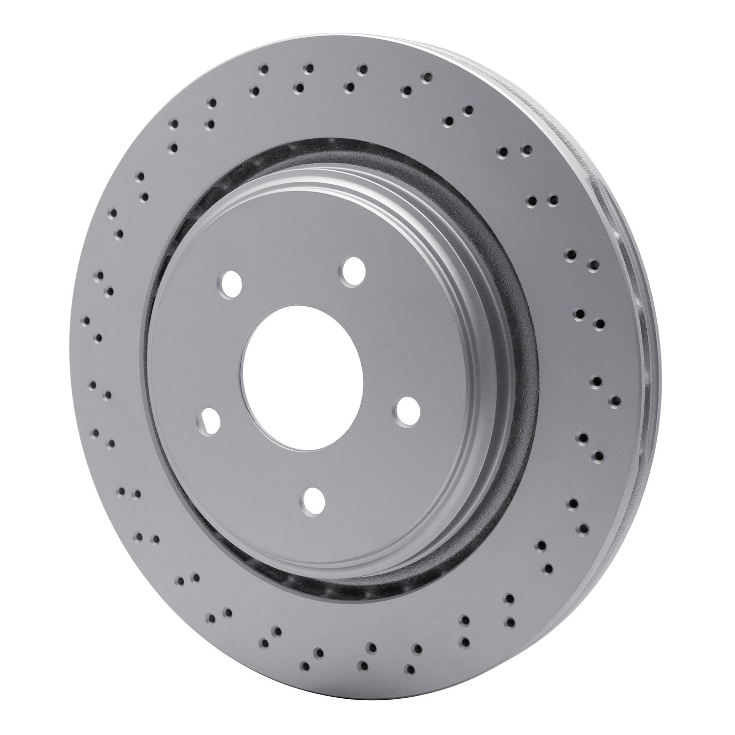 624-46021 GEOSPEC Drilled Rotor [Coated], 2006-2013 GM, Position: Rear