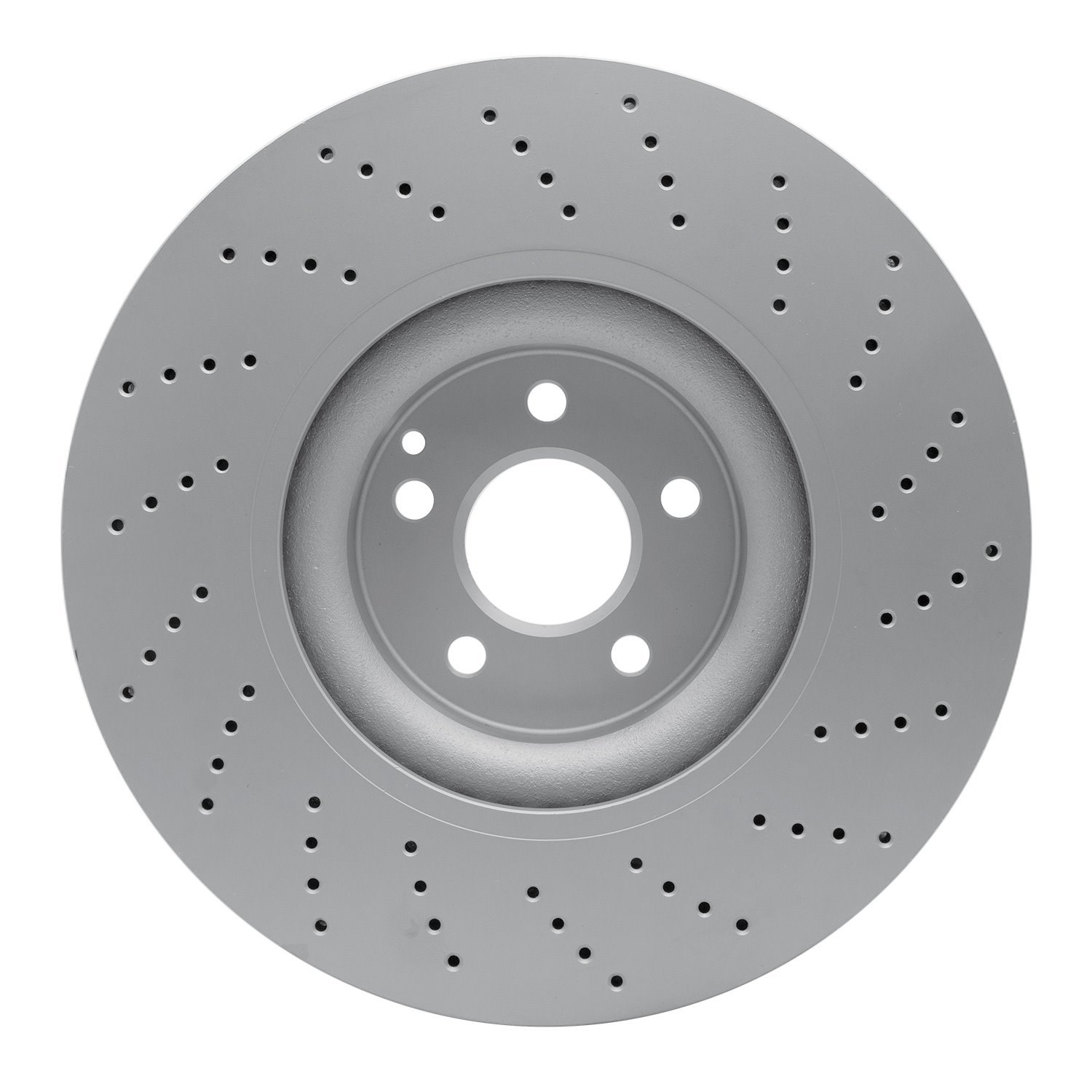 624-63058 GEOSPEC Drilled Rotor [Coated], 2003-2016 Mercedes-Benz, Position: Front