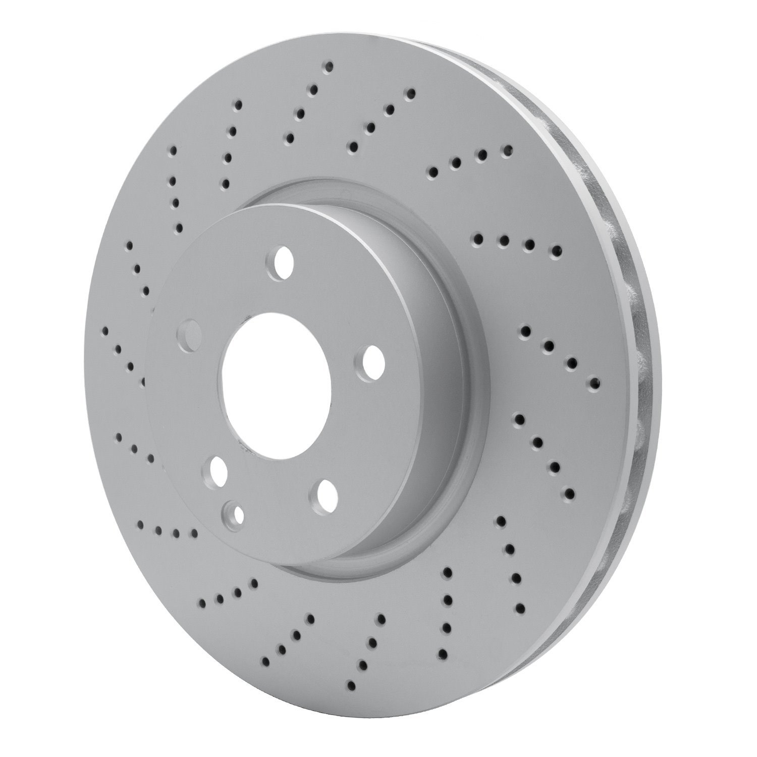 624-63085 GEOSPEC Drilled Rotor [Coated], 2008-2016 Mercedes-Benz, Position: Front