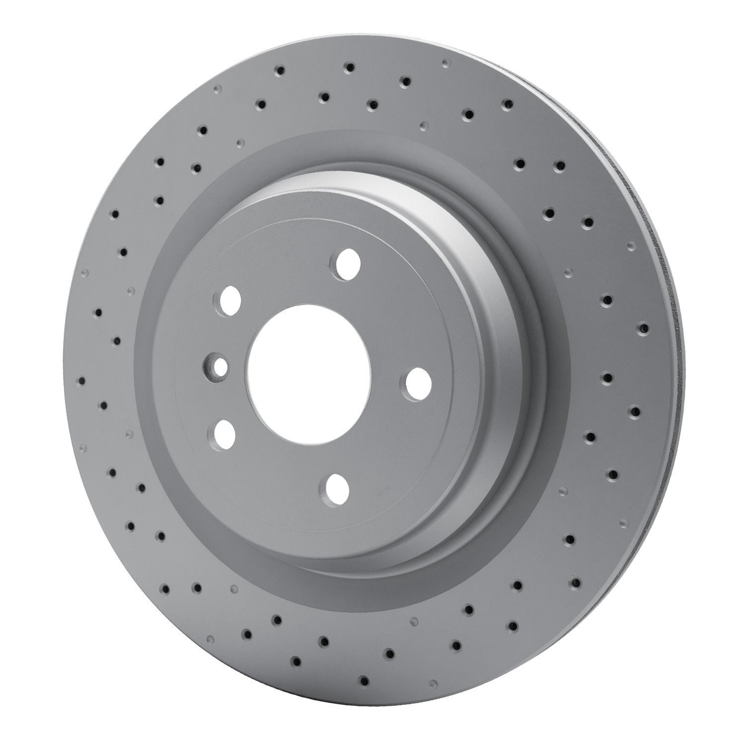 624-63140 GEOSPEC Drilled Rotor [Coated], 2012-2015 Mercedes-Benz, Position: Rear