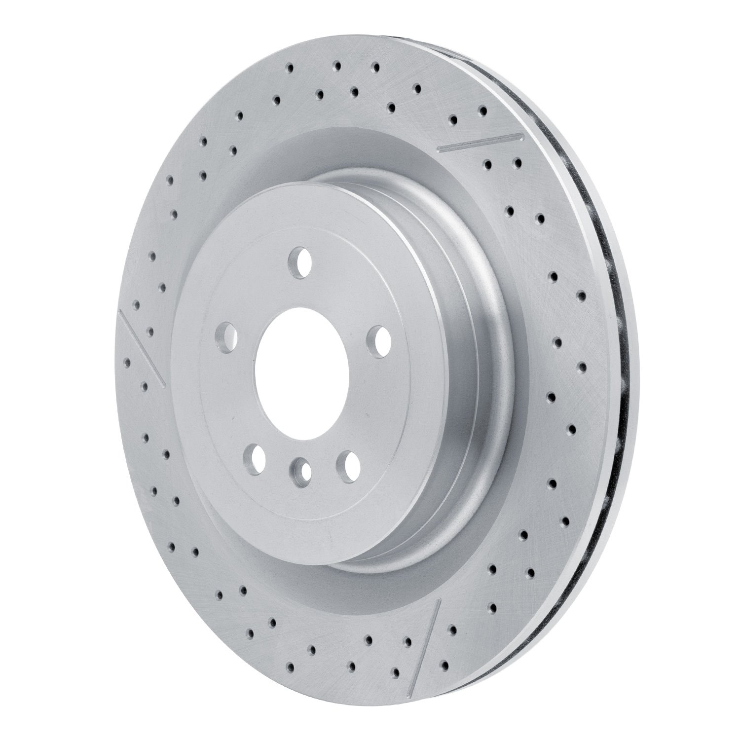 630-63141 Drilled/Slotted Brake Rotor, 2012-2019 Mercedes-Benz, Position: Rear
