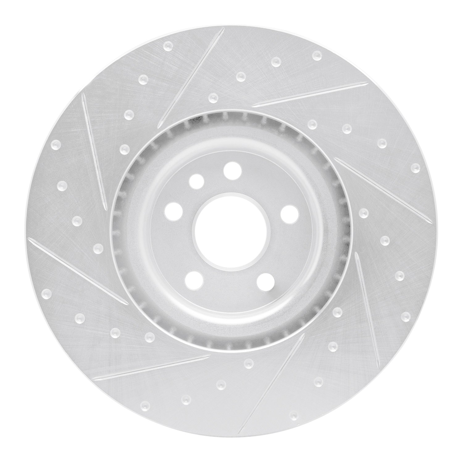 631-20039R Drilled/Slotted Brake Rotor [Silver], 2018-2020 Multiple Makes/Models, Position: Front Right