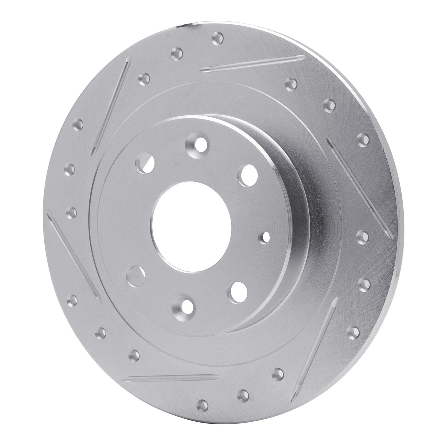 Drilled/Slotted Brake Rotor [Silver], 1990-2003