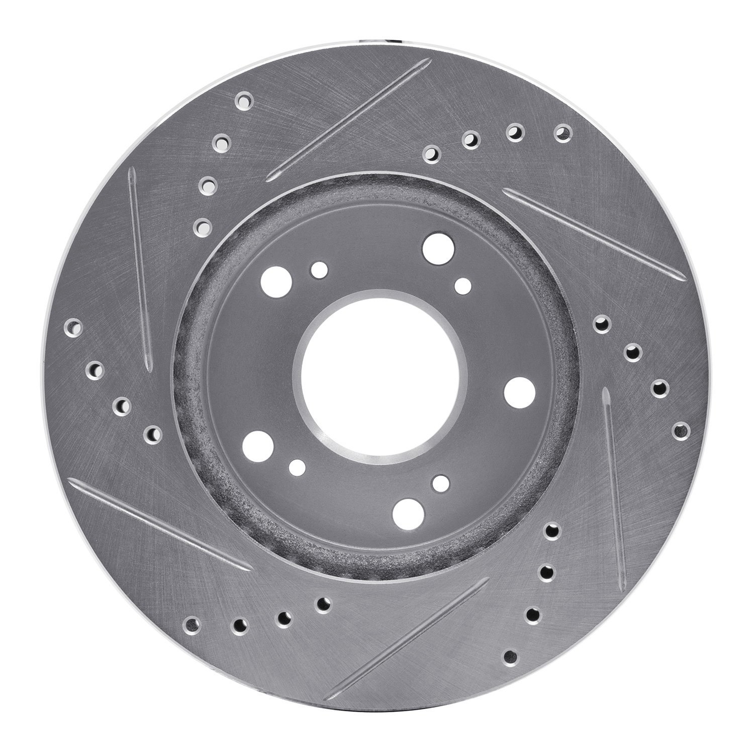631-59036R Drilled/Slotted Brake Rotor [Silver], 2012-2015 Acura/Honda, Position: Front Right