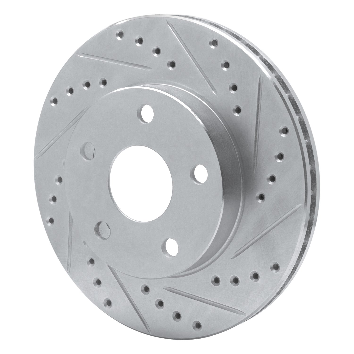 631-76111R Drilled/Slotted Brake Rotor [Silver], 1991-1996 Lexus/Toyota/Scion, Position: Front Right
