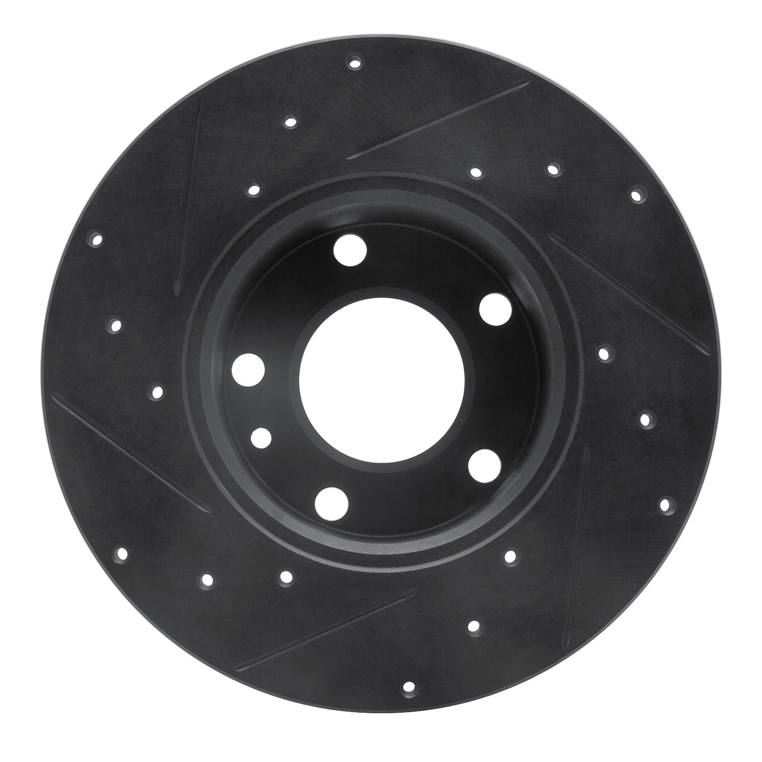 633-31013R Drilled/Slotted Brake Rotor [Black], 1976-1976 BMW, Position: Front Right