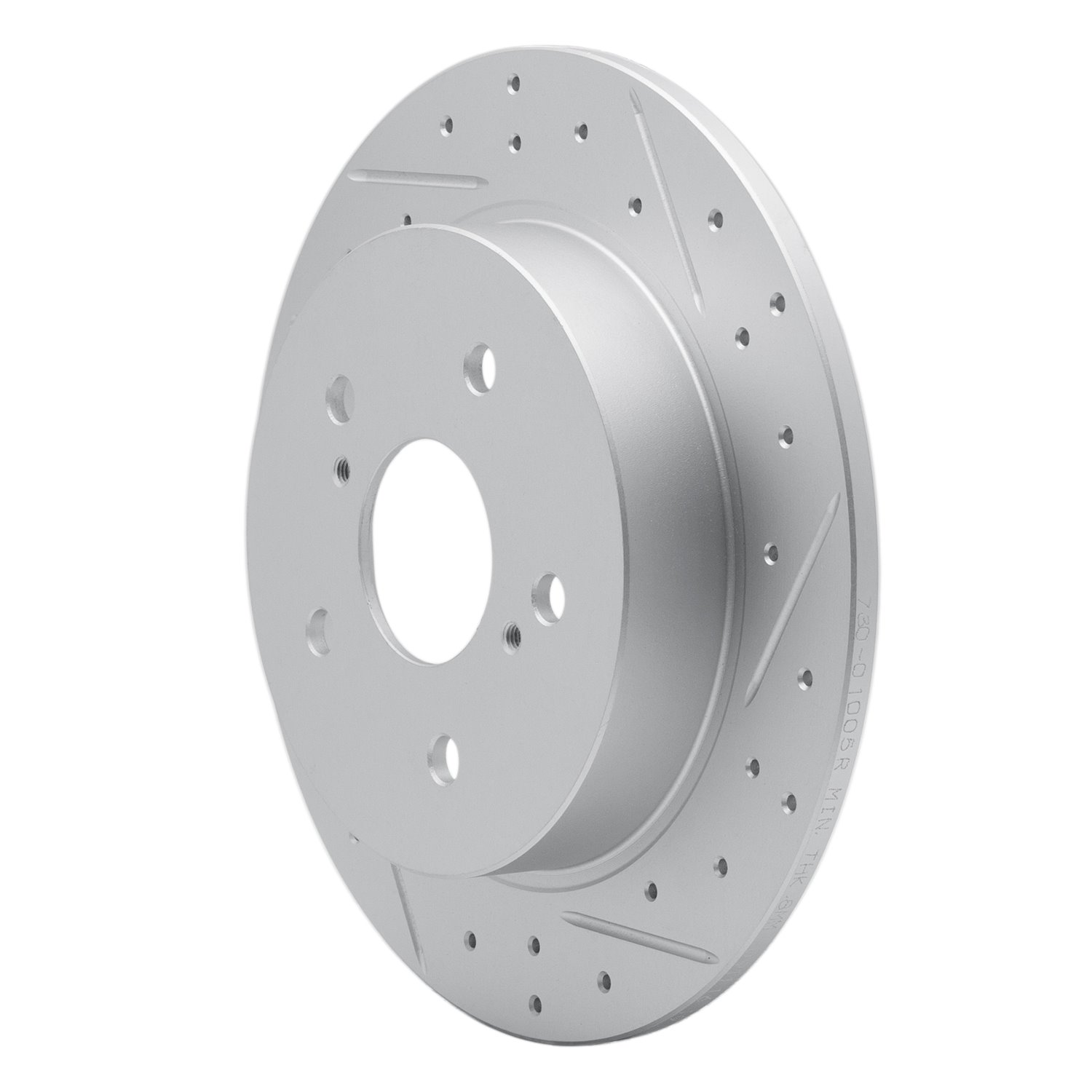 830-01005R Geoperformance Drilled/Slotted Brake Rotor, 2007-2014 Suzuki, Position: Rear Right