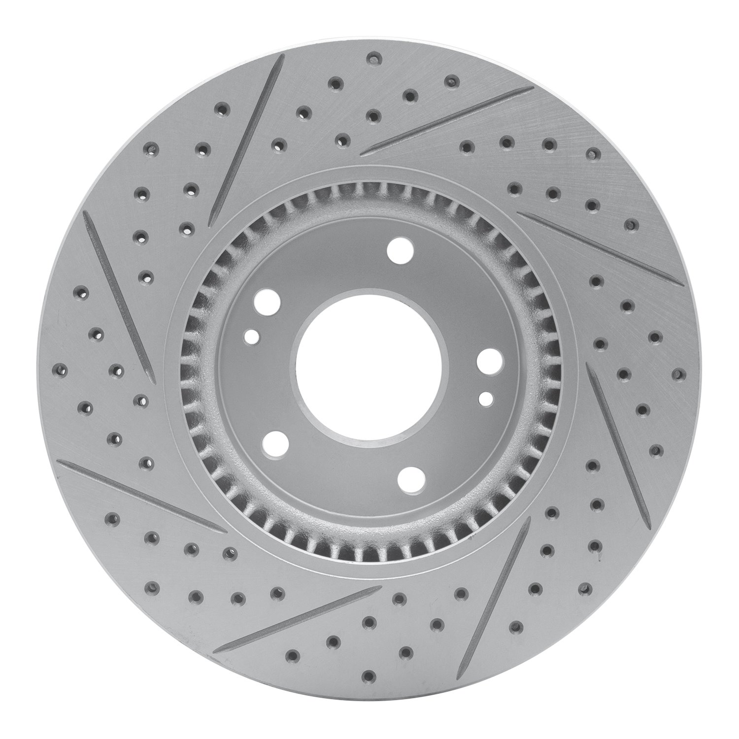 Geoperformance Drilled/Slotted Brake Rotor, 2005-2019