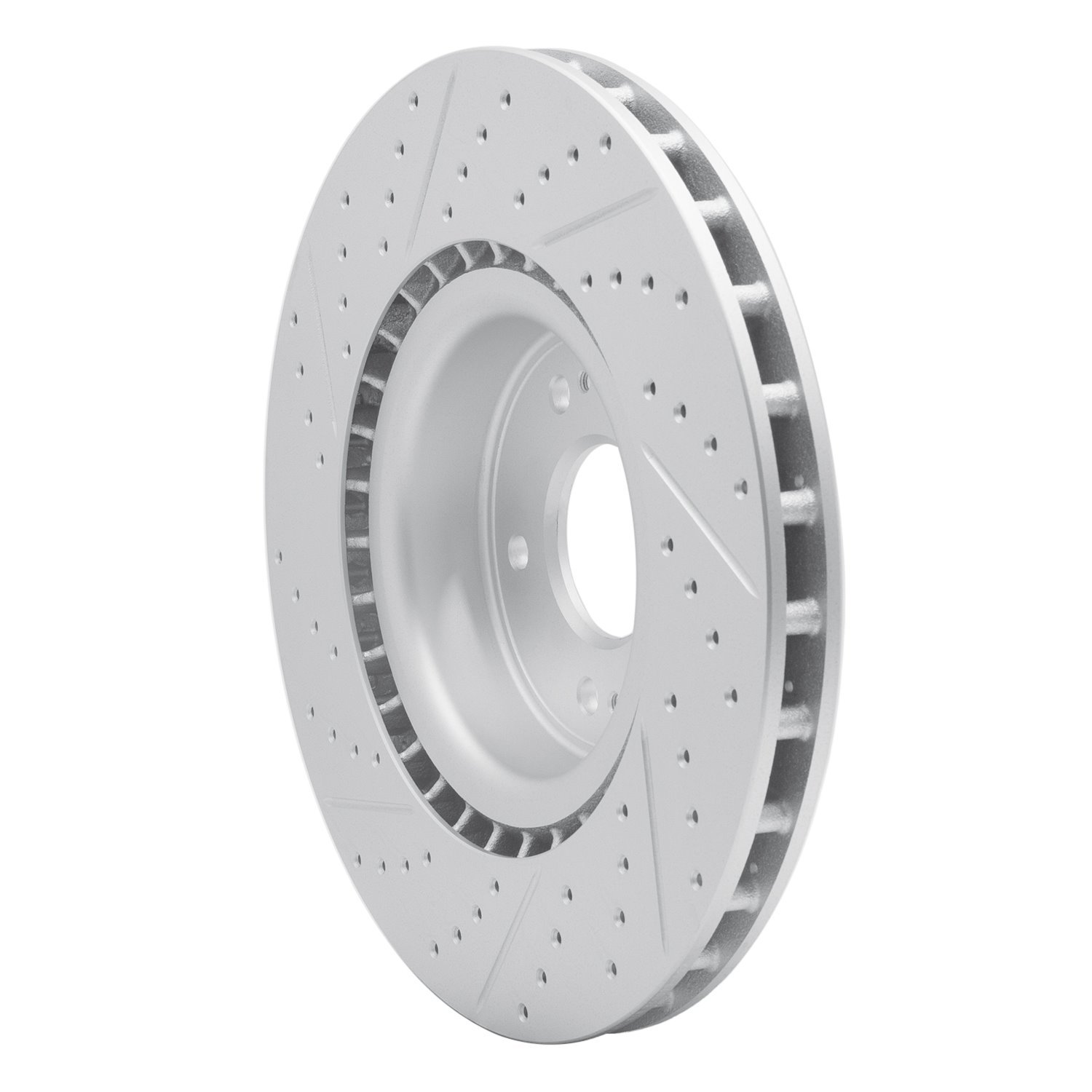 830-03032R Geoperformance Drilled/Slotted Brake Rotor, 2010-2016 Kia/Hyundai/Genesis, Position: Front Right