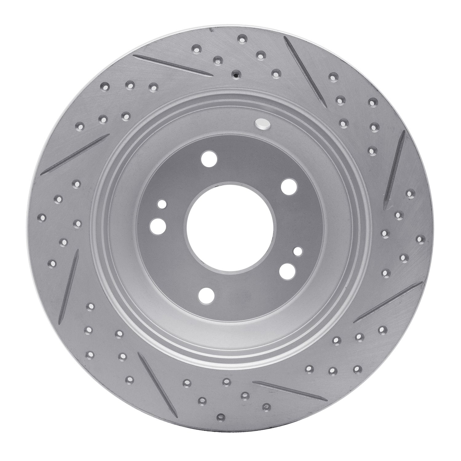 830-03059R Geoperformance Drilled/Slotted Brake Rotor, Fits Select Kia/Hyundai/Genesis, Position: Rear Right