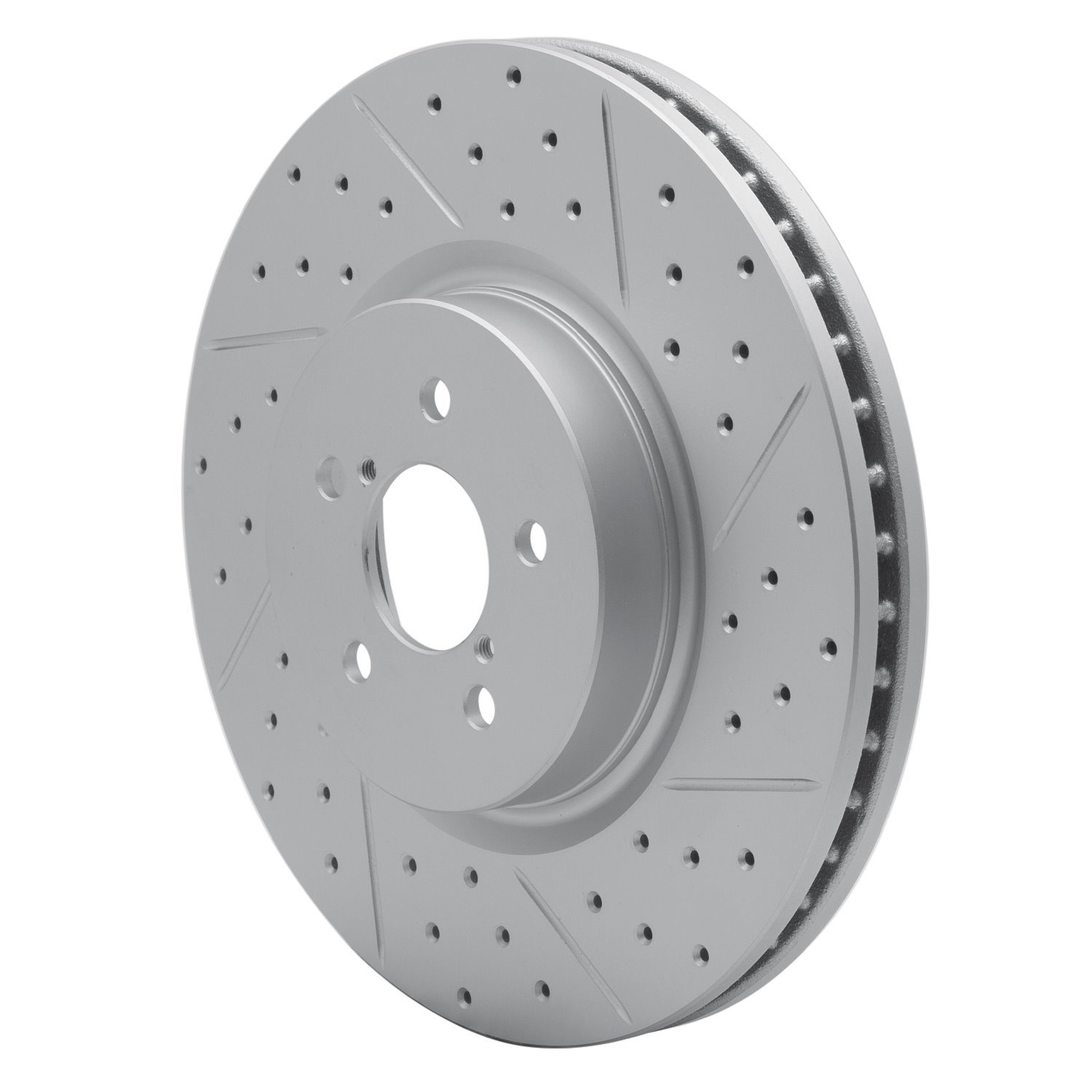 830-13018R Geoperformance Drilled/Slotted Brake Rotor, 2005-2018 Subaru, Position: Front Right