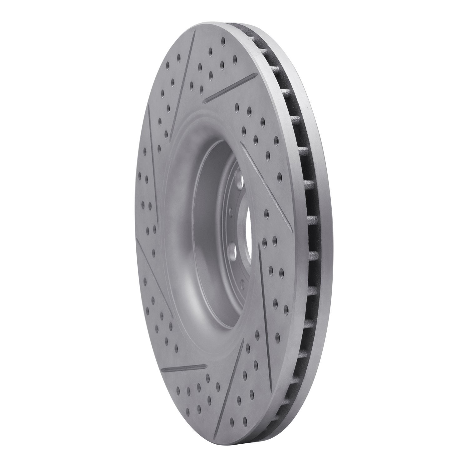 830-27040R Geoperformance Drilled/Slotted Brake Rotor, 2003-2009 Volvo, Position: Front Right