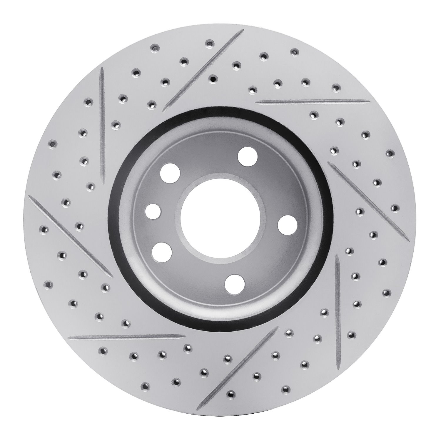 830-27041R Geoperformance Drilled/Slotted Brake Rotor, 2007-2018 Multiple Makes/Models, Position: Front Right