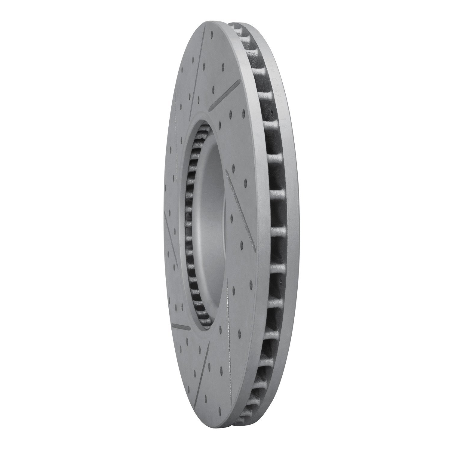 830-27051R Geoperformance Drilled/Slotted Brake Rotor, Fits Select Multiple Makes/Models, Position: Front Right