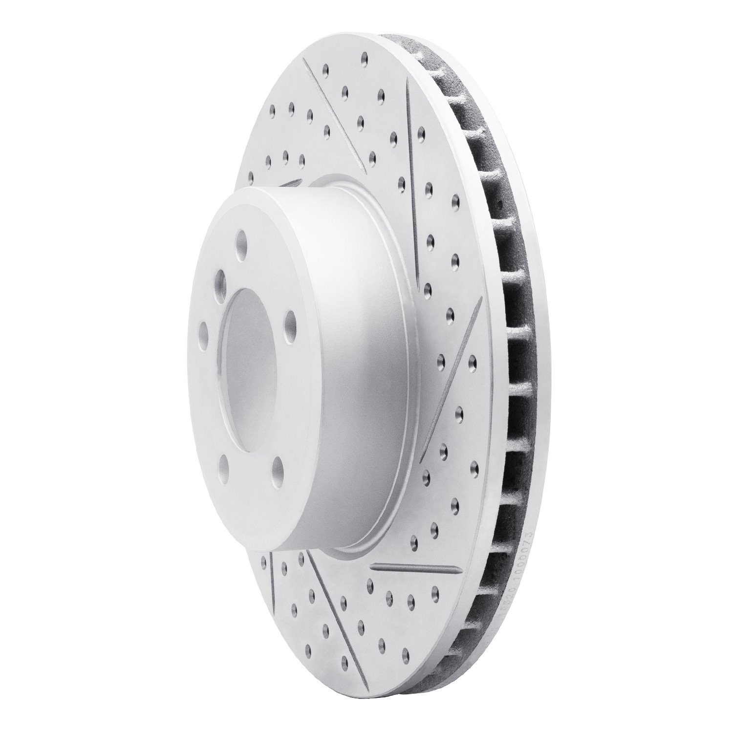 830-31062R Geoperformance Drilled/Slotted Brake Rotor, 2004-2010 BMW, Position: Front Right