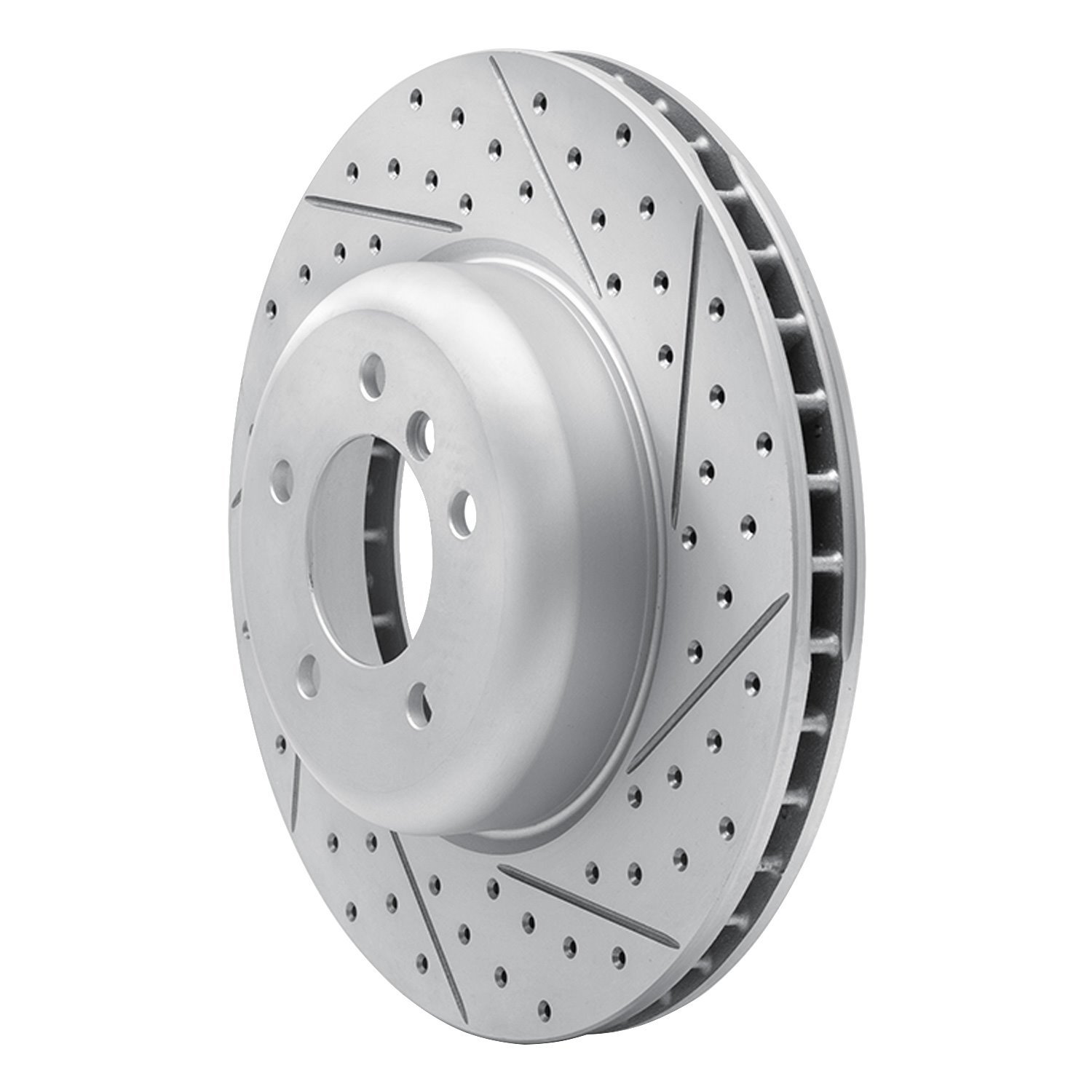 830-31063R Geoperformance Drilled/Slotted Brake Rotor, 2004-2010 BMW, Position: Front Right