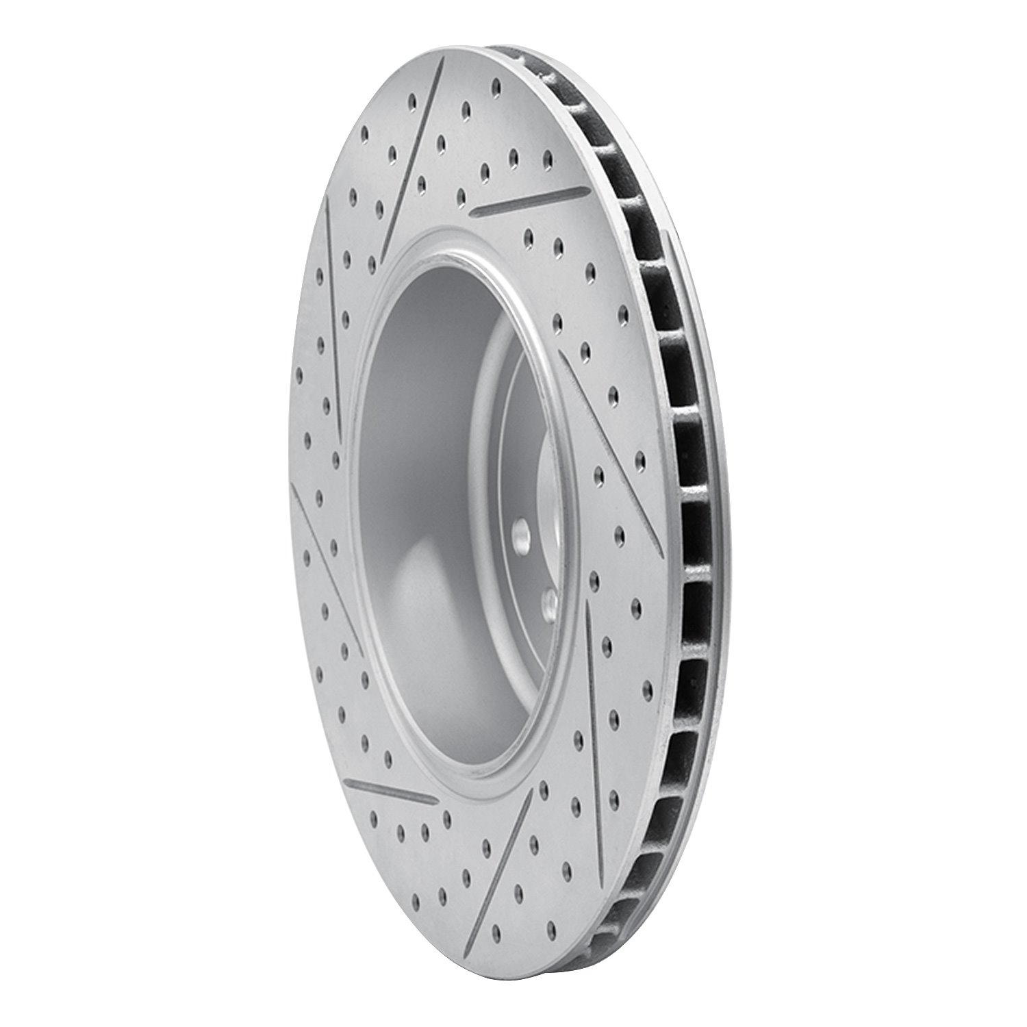 830-31064R Geoperformance Drilled/Slotted Brake Rotor, 2004-2010 BMW, Position: Rear Right