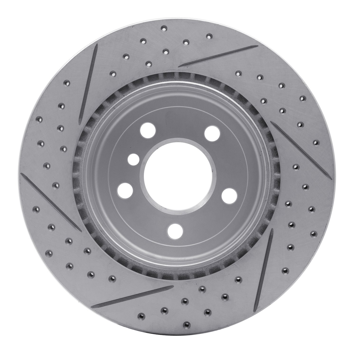 830-31104R Geoperformance Drilled/Slotted Brake Rotor, 2011-2016 BMW, Position: Rear Right