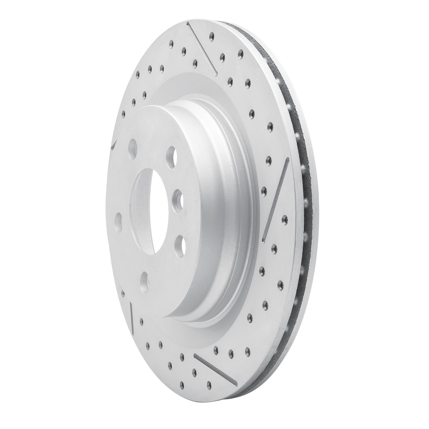 830-31158R Geoperformance Drilled/Slotted Brake Rotor, Fits Select Multiple Makes/Models, Position: Rear Right