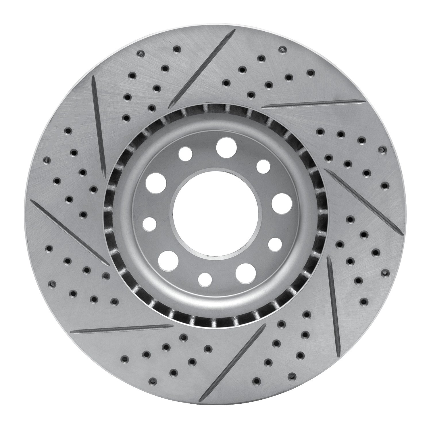 830-39025R Geoperformance Drilled/Slotted Brake Rotor, Fits Select Mopar, Position: Front Right