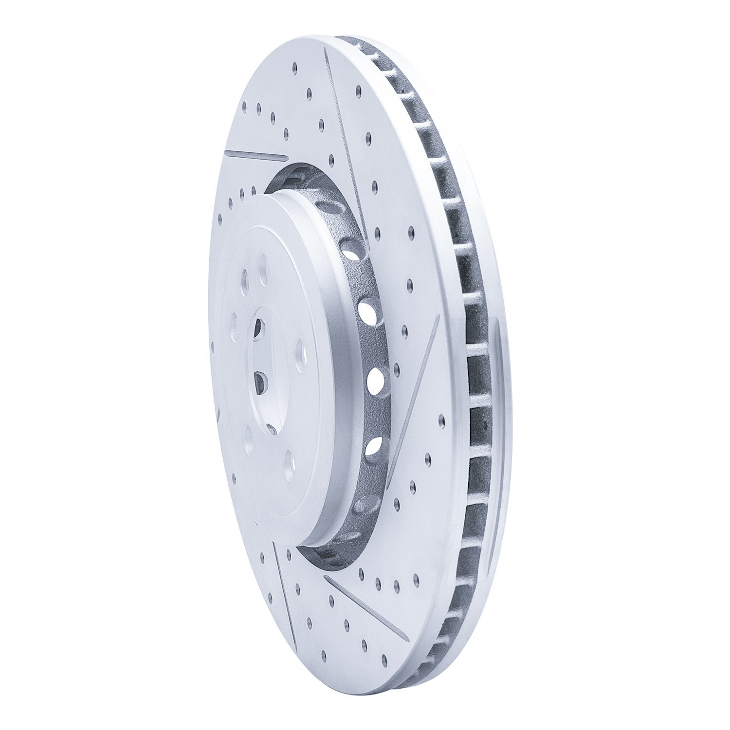 830-40035R Geoperformance Drilled/Slotted Brake Rotor, Fits Select Mopar, Position: Front Right