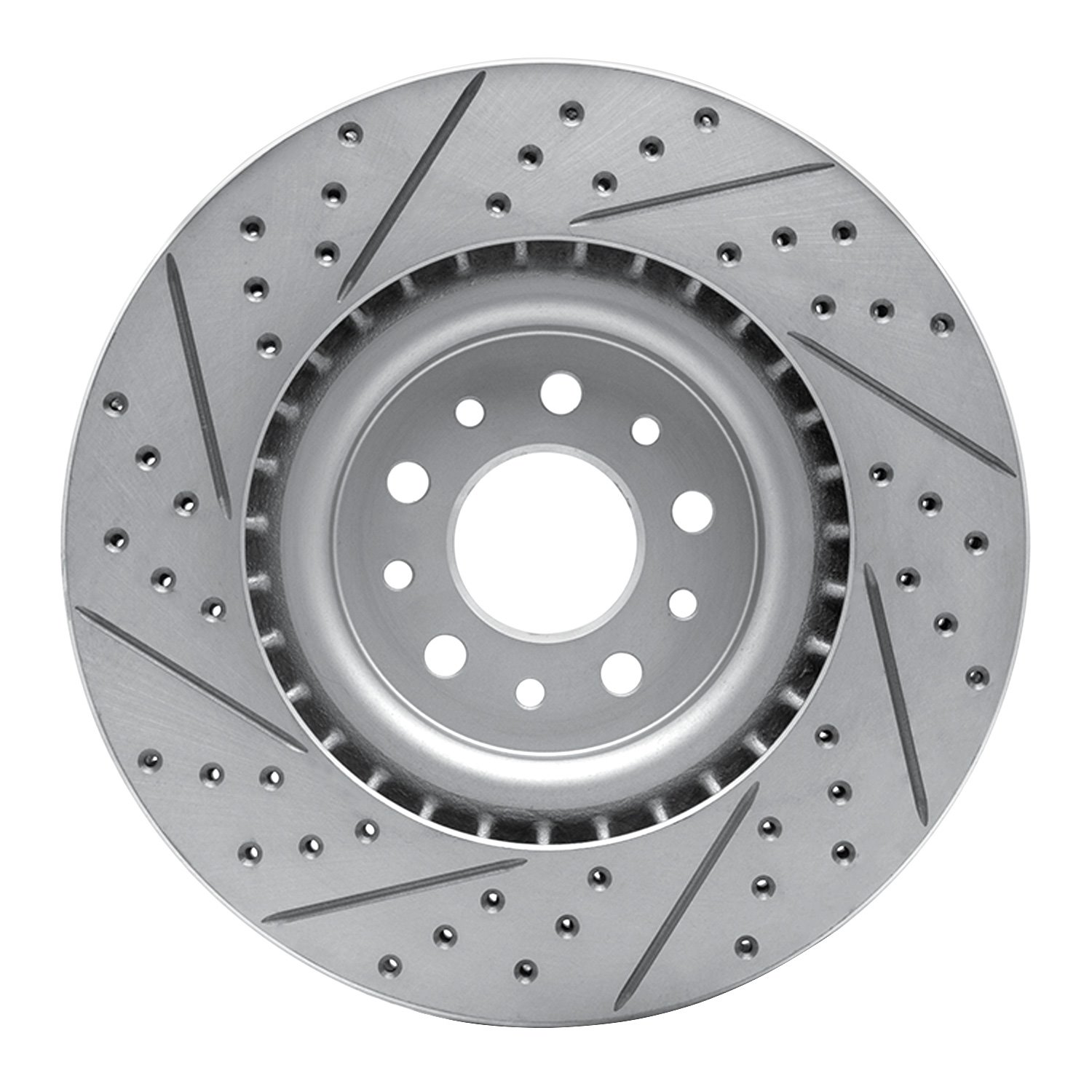 Geoperformance Drilled/Slotted Brake Rotor, 2015-2021 Mopar