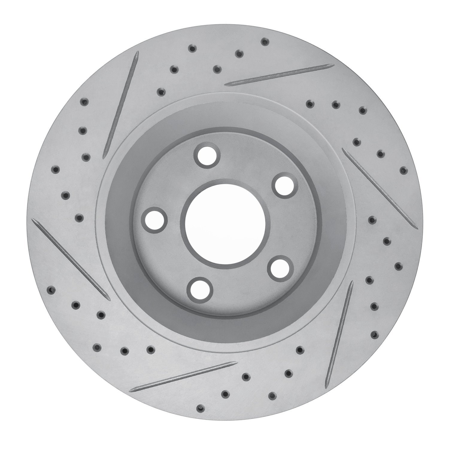 830-42033R Geoperformance Drilled/Slotted Brake Rotor, 2012-2018 Mopar, Position: Front Right