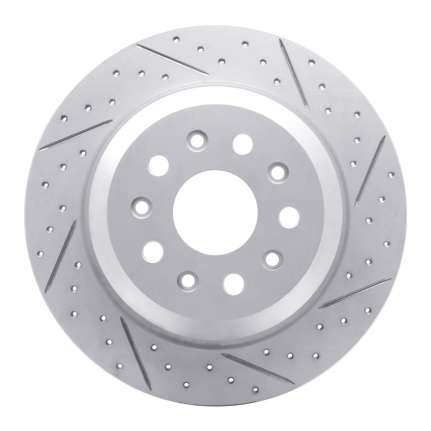 830-42042R Geoperformance Drilled/Slotted Brake Rotor, Fits Select Mopar, Position: Rear Right