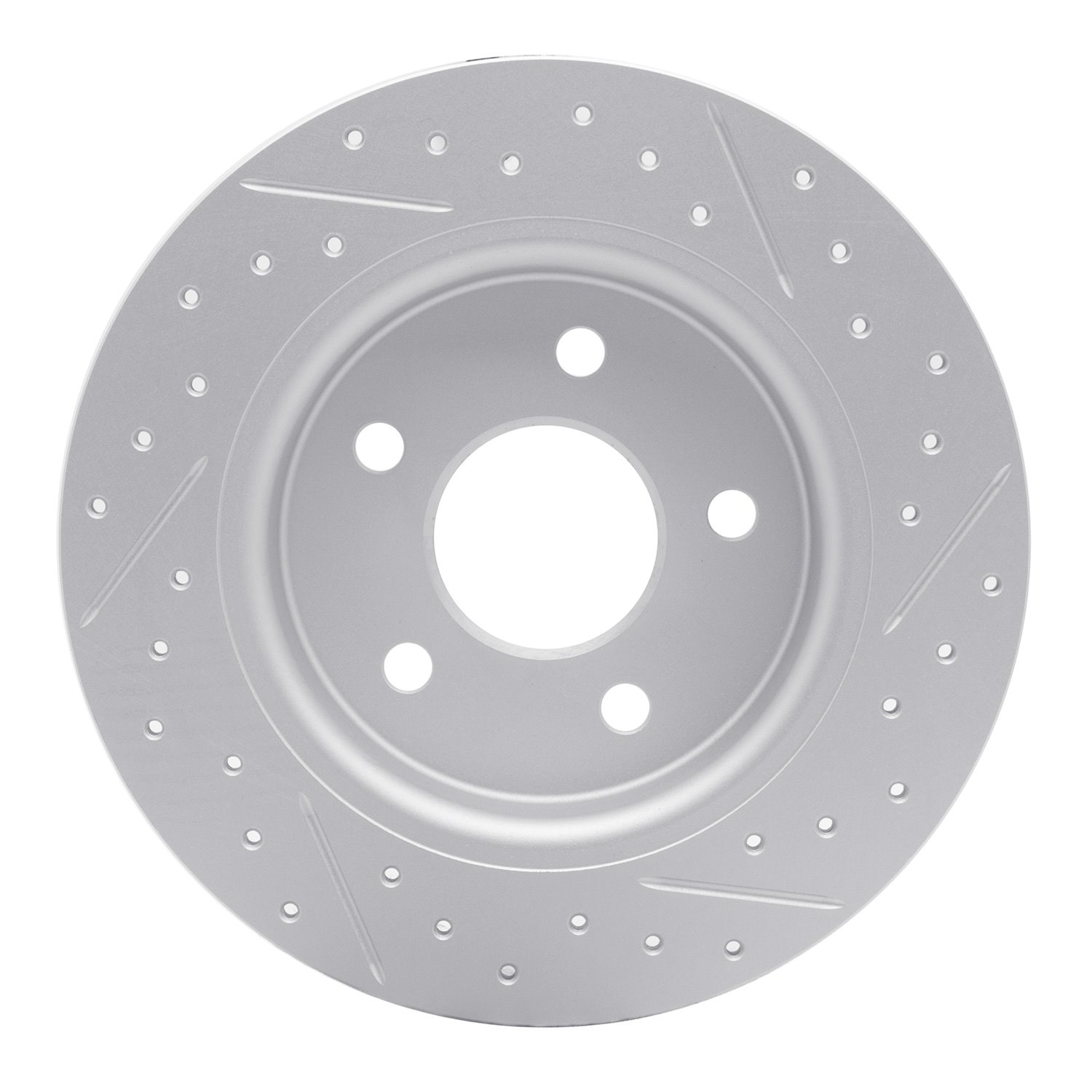 830-54066L Geoperformance Drilled/Slotted Brake Rotor, 2012-2018 Ford/Lincoln/Mercury/Mazda, Position: Rear Left