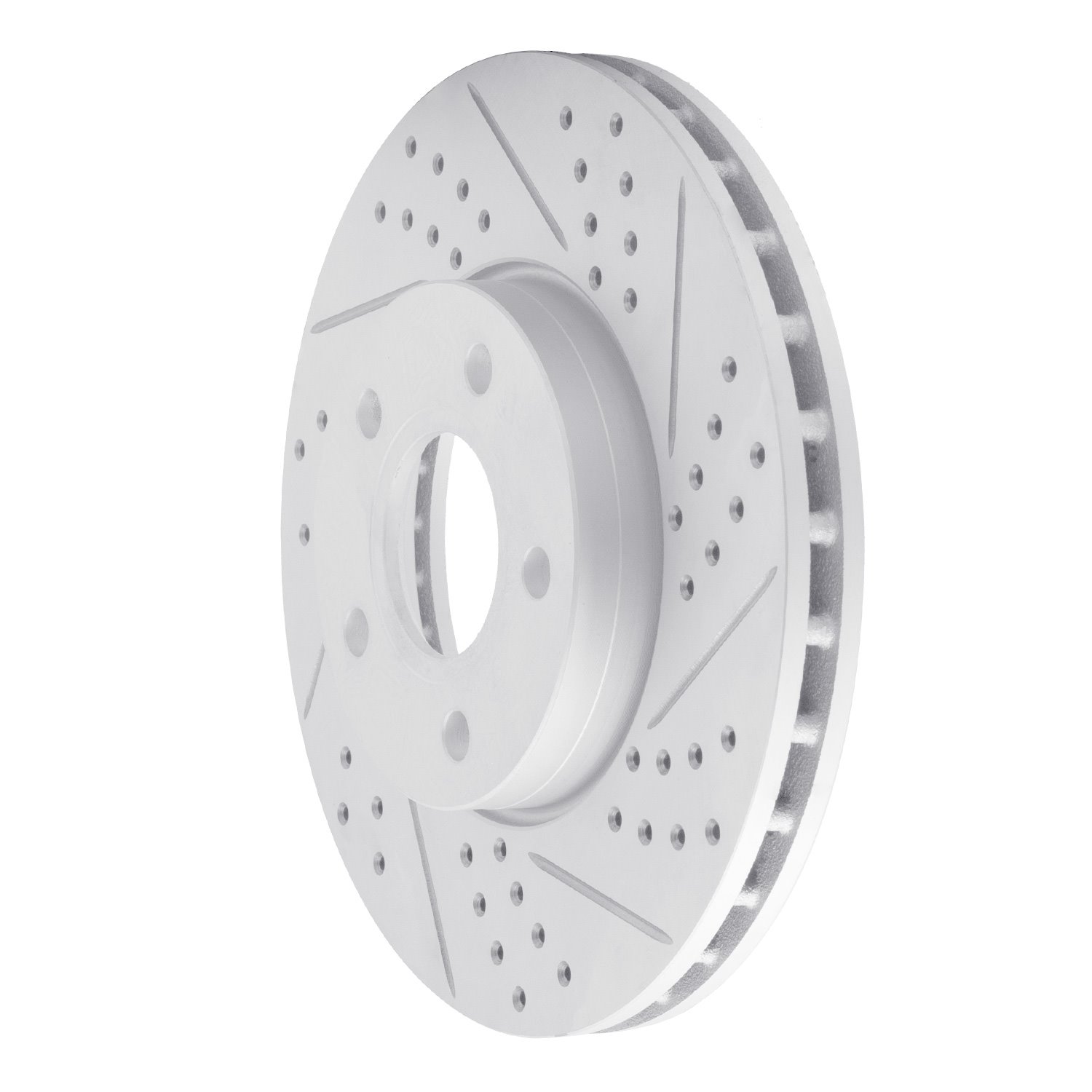 830-54067R Geoperformance Drilled/Slotted Brake Rotor, 2012-2018 Multiple Makes/Models, Position: Front Right