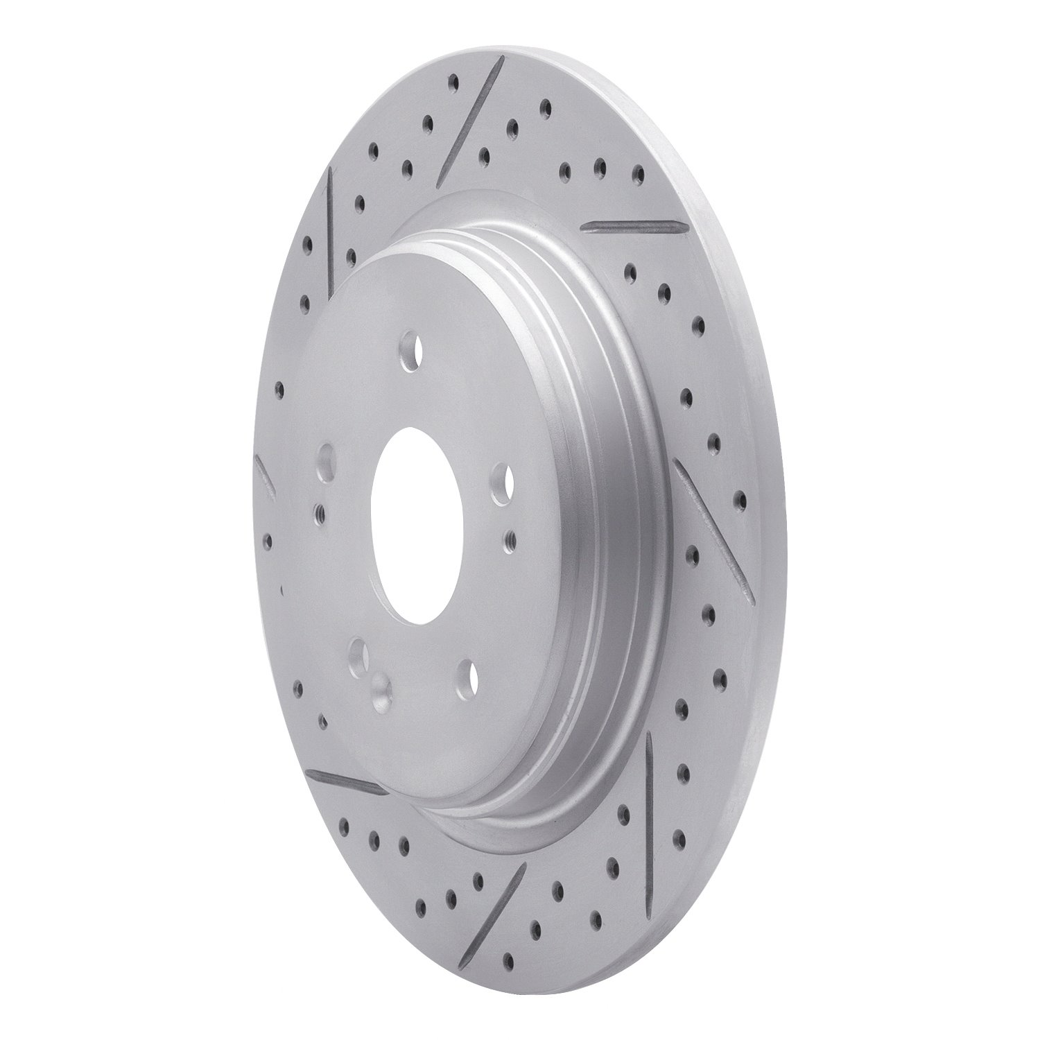 830-58029L Geoperformance Drilled/Slotted Brake Rotor, Fits Select Acura/Honda, Position: Rear Left