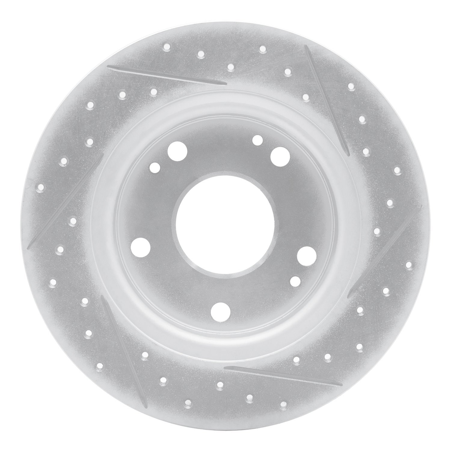 830-59059L Geoperformance Drilled/Slotted Brake Rotor, Fits Select Acura/Honda, Position: Rear Left
