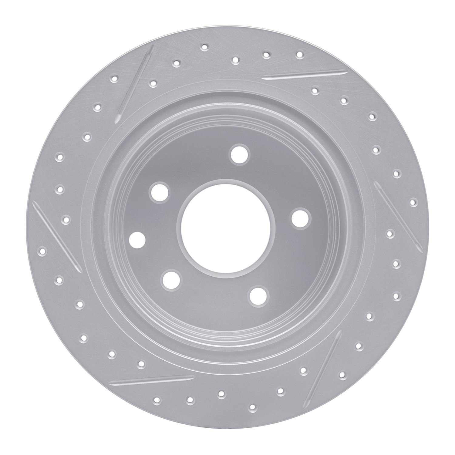 830-67050R Geoperformance Drilled/Slotted Brake Rotor, Fits Select Multiple Makes/Models, Position: Rear Right