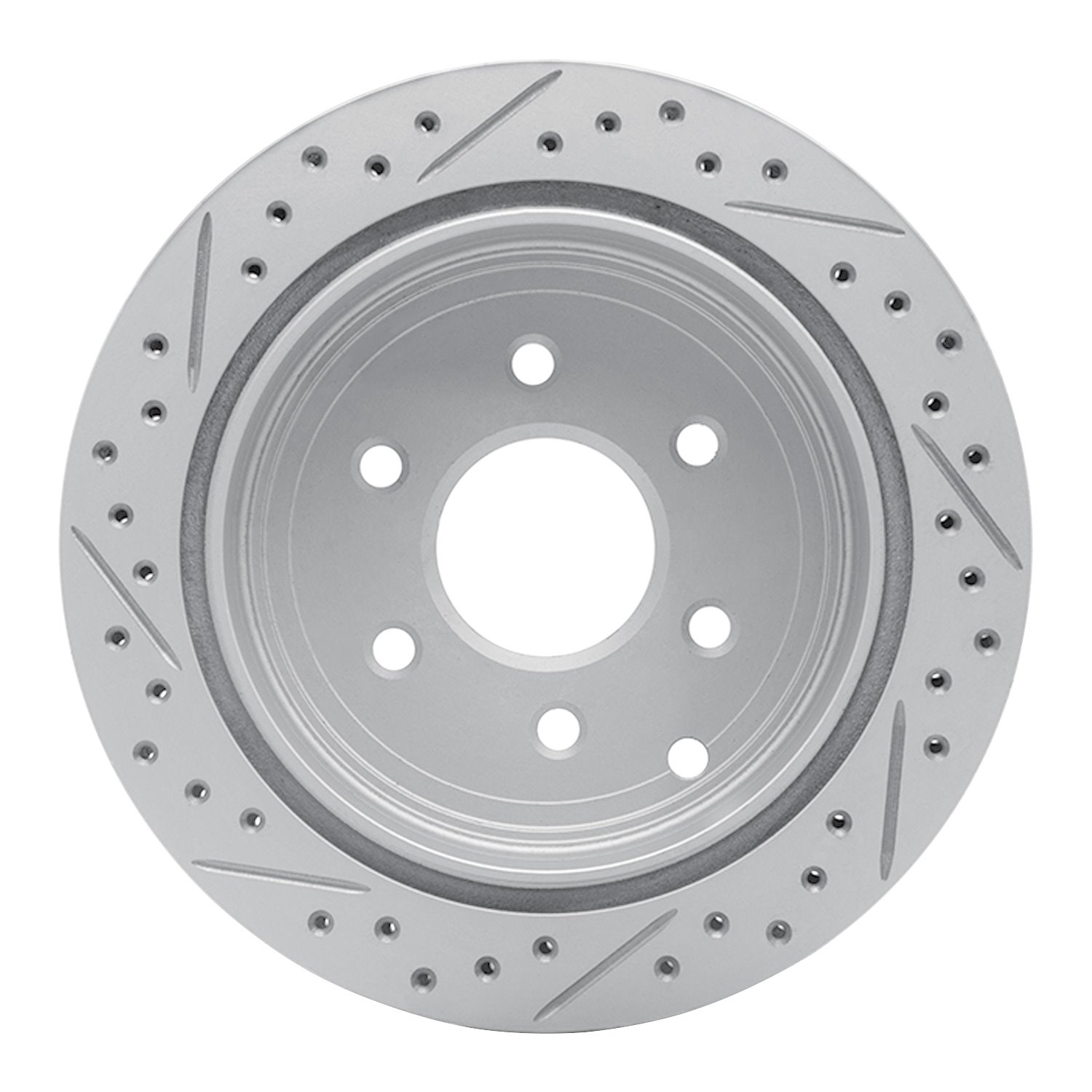830-67094R Geoperformance Drilled/Slotted Brake Rotor, Fits Select Multiple Makes/Models, Position: Rear Right