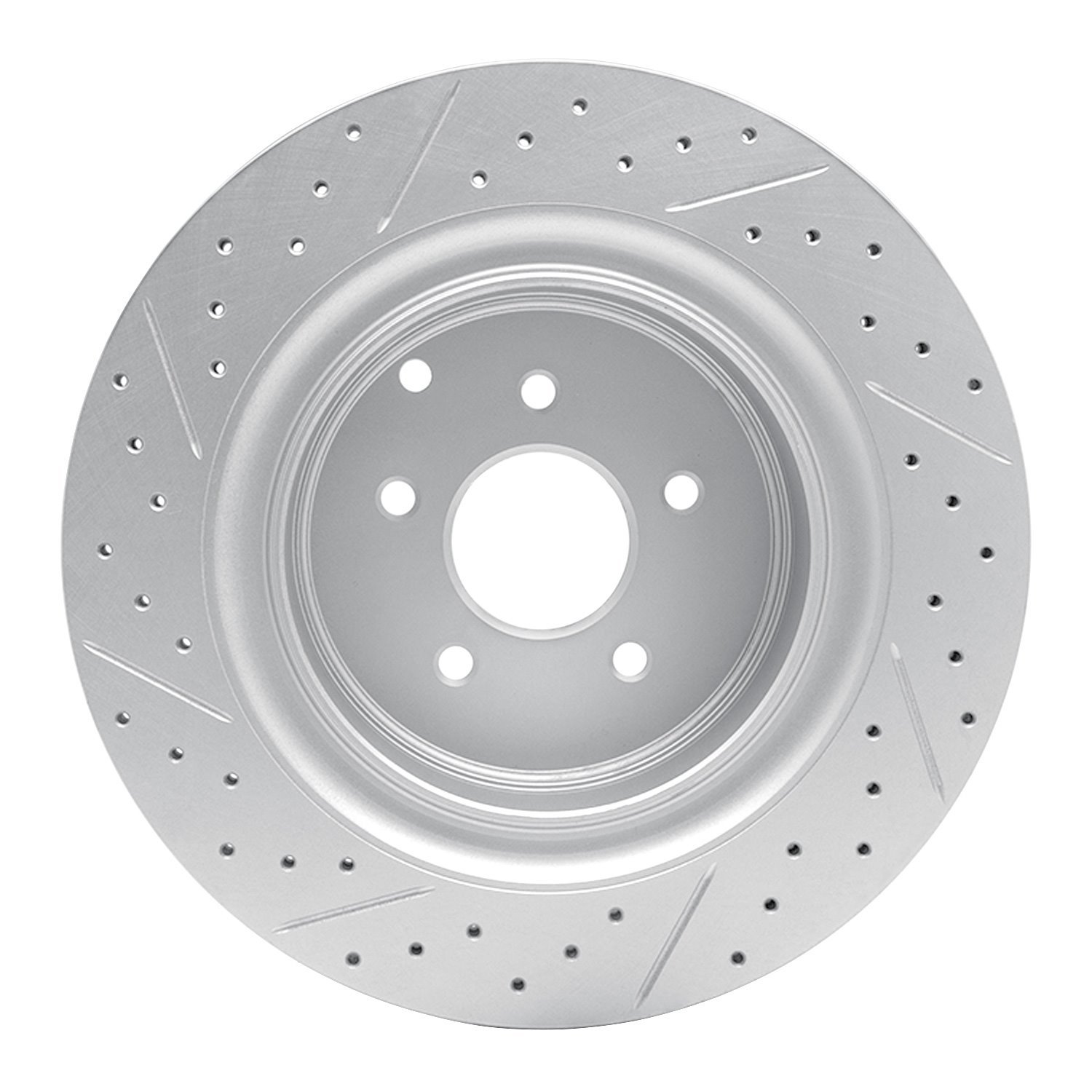 830-68015R Geoperformance Drilled/Slotted Brake Rotor, Fits Select Infiniti/Nissan, Position: Rear Right