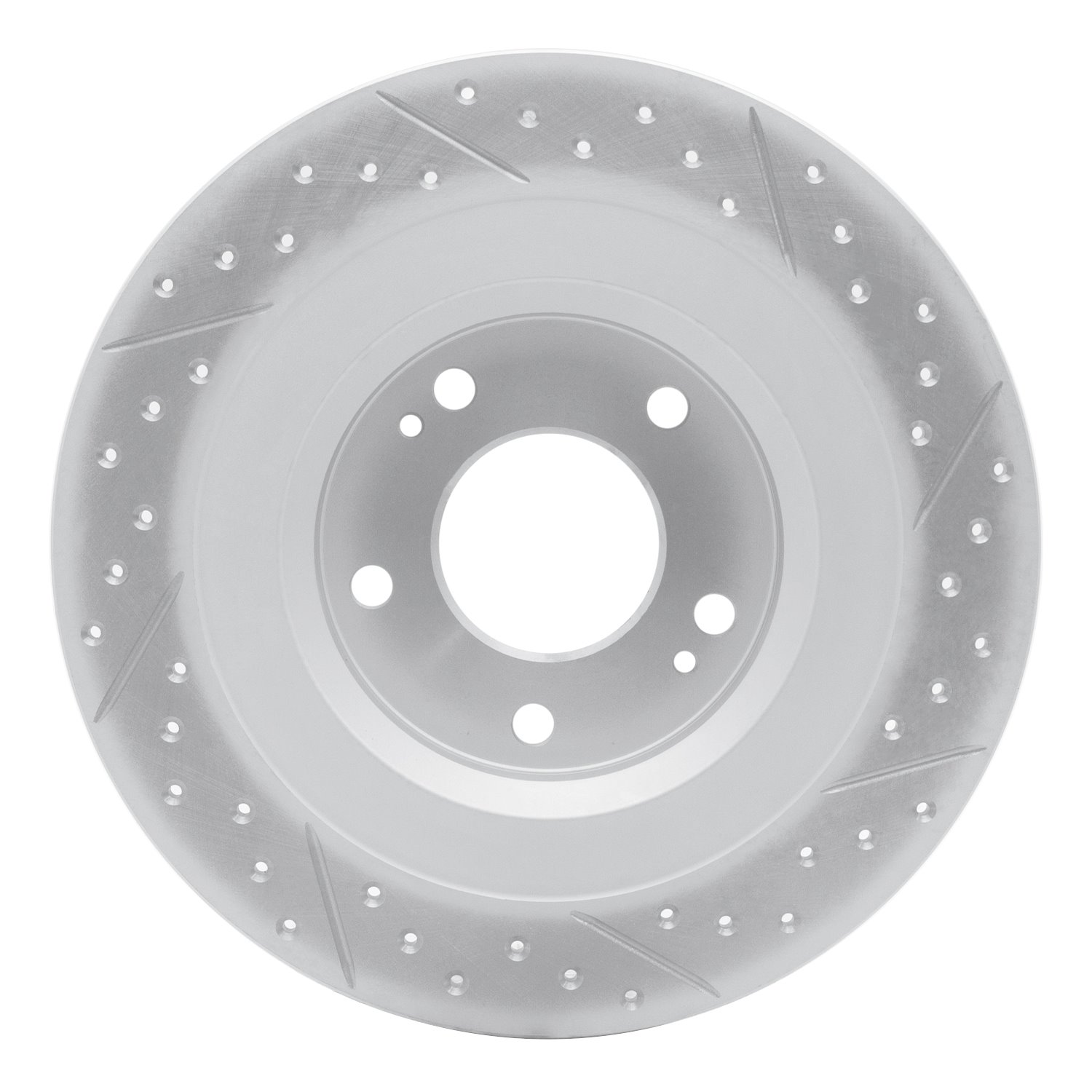 830-72063L Geoperformance Drilled/Slotted Brake Rotor, Fits Select Mitsubishi, Position: Rear Left