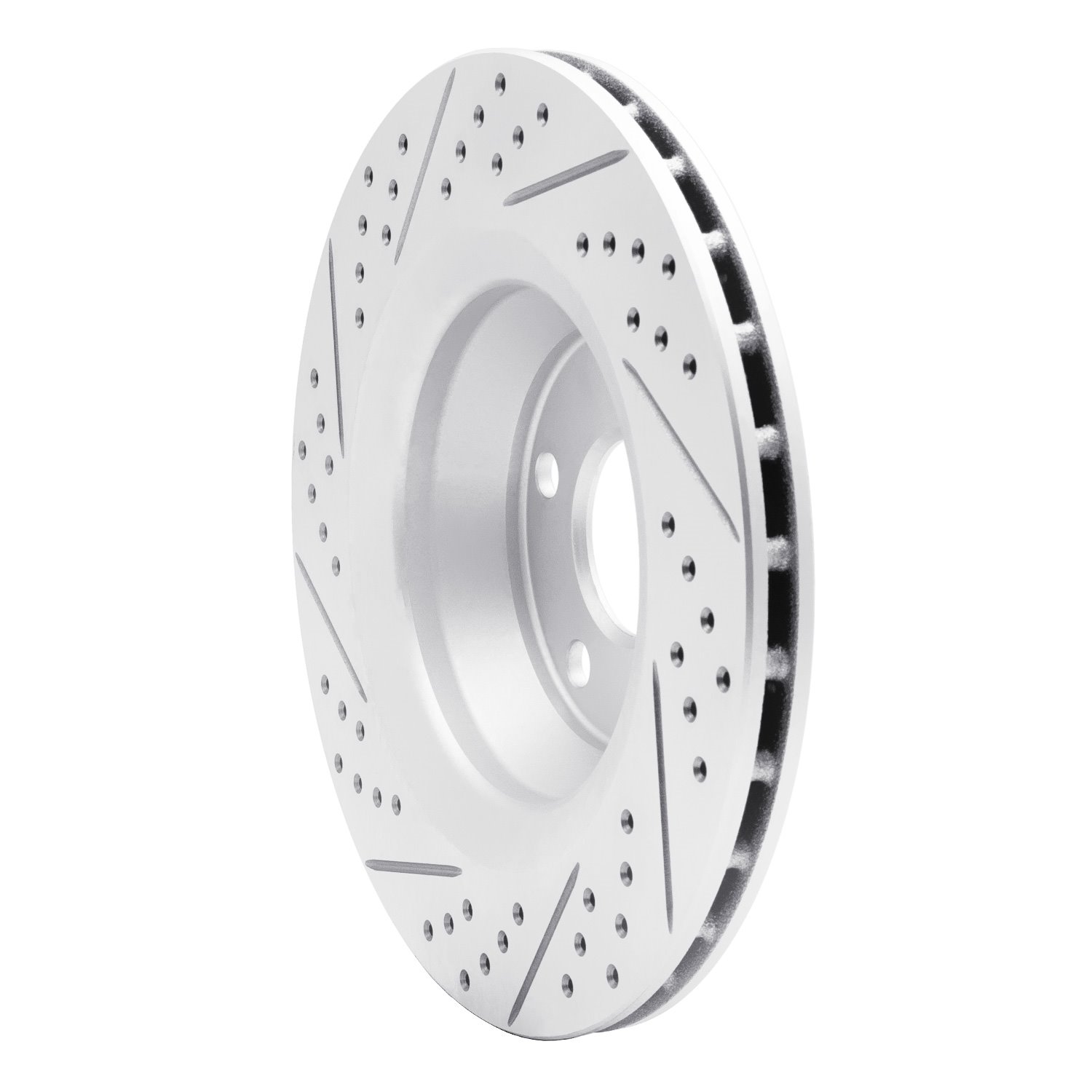 830-73055R Geoperformance Drilled/Slotted Brake Rotor, 2008-2015 Audi/Volkswagen, Position: Rear Right