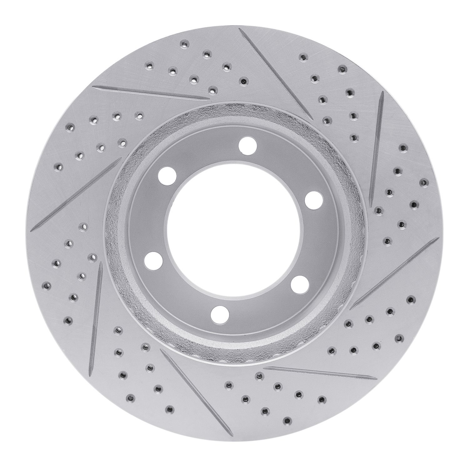 830-76124L Geoperformance Drilled/Slotted Brake Rotor, 2000-2007 Lexus/Toyota/Scion, Position: Front Left