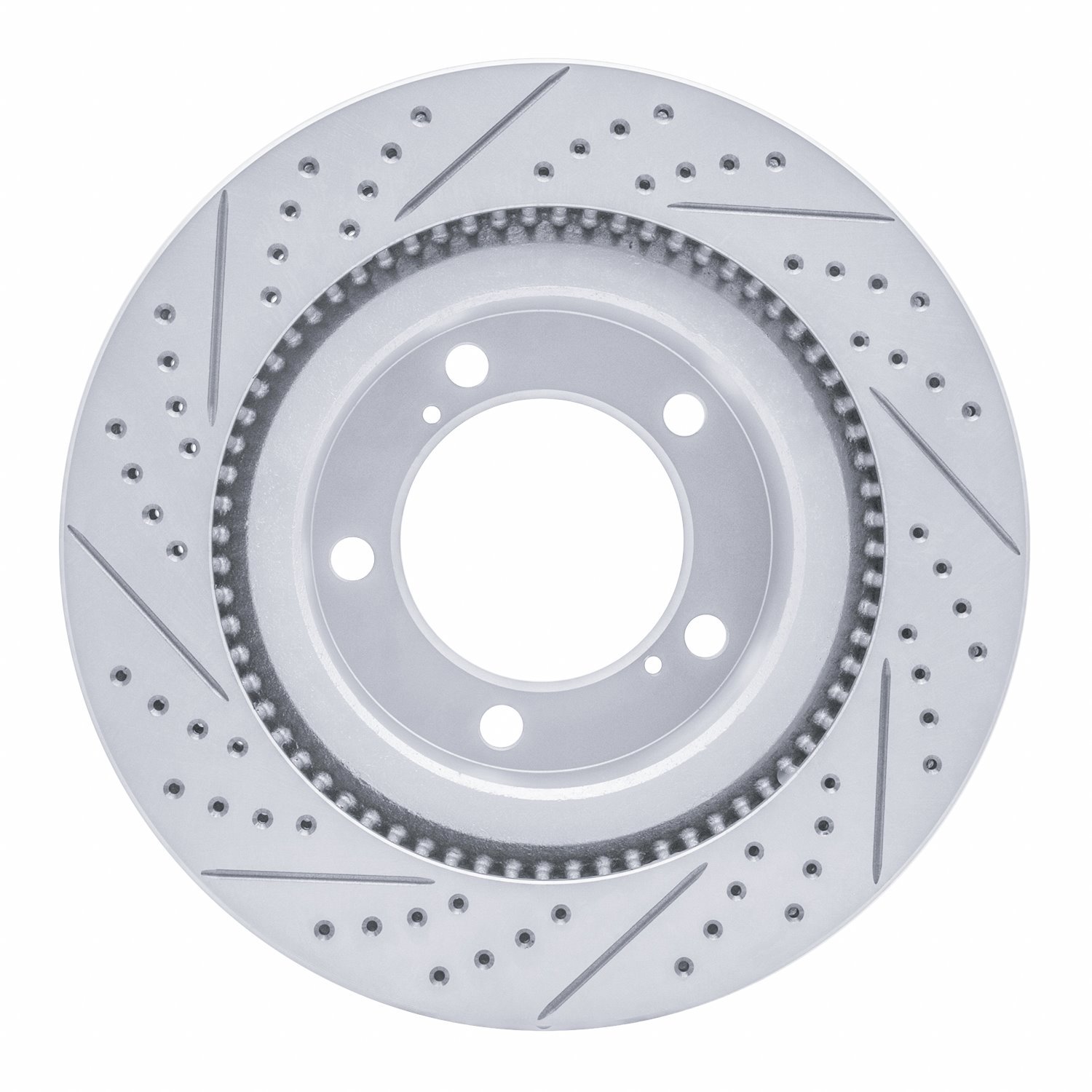 830-76136R Geoperformance Drilled/Slotted Brake Rotor, Fits Select Lexus/Toyota/Scion, Position: Front Right