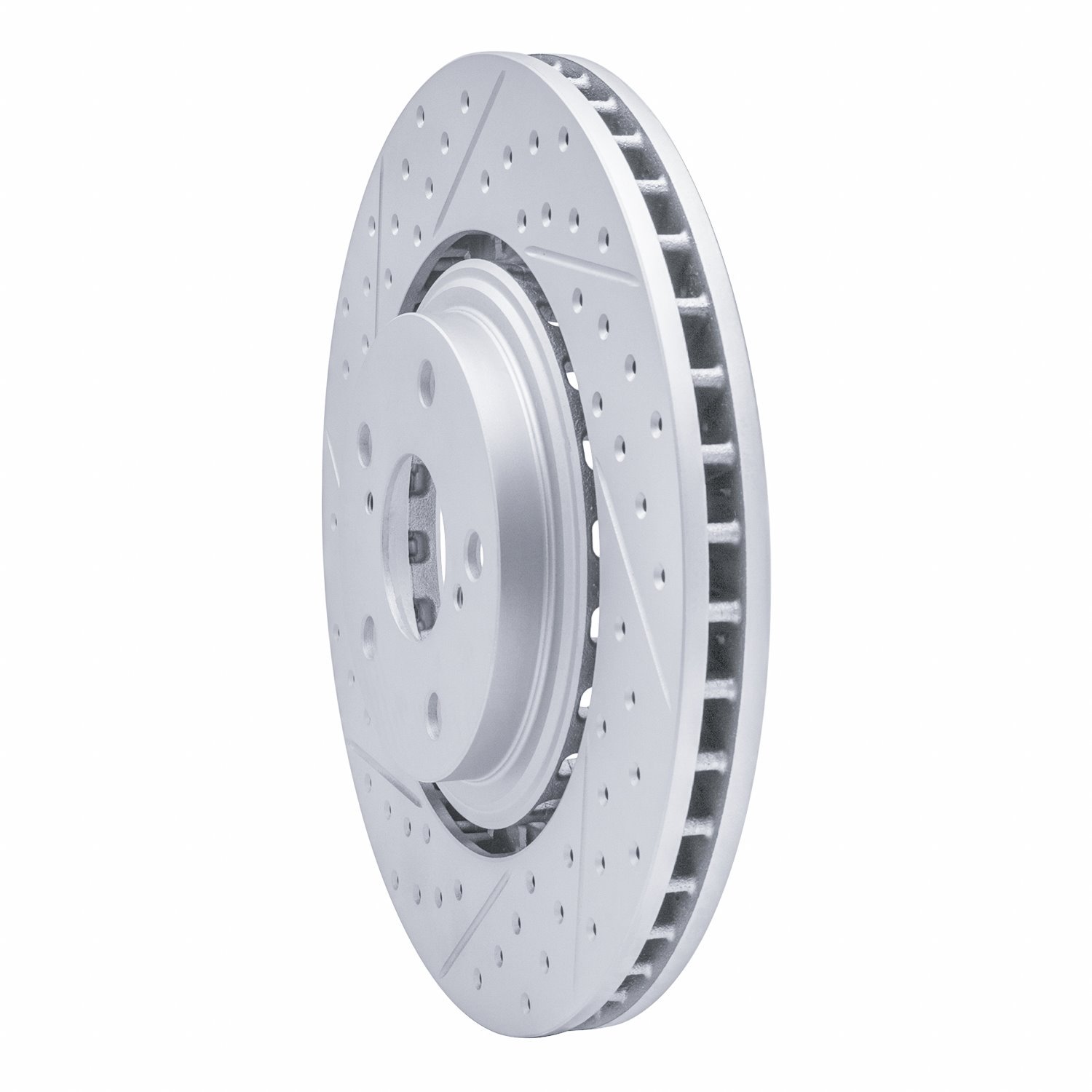 830-76138L Geoperformance Drilled/Slotted Brake Rotor, Fits Select Lexus/Toyota/Scion, Position: Front Left