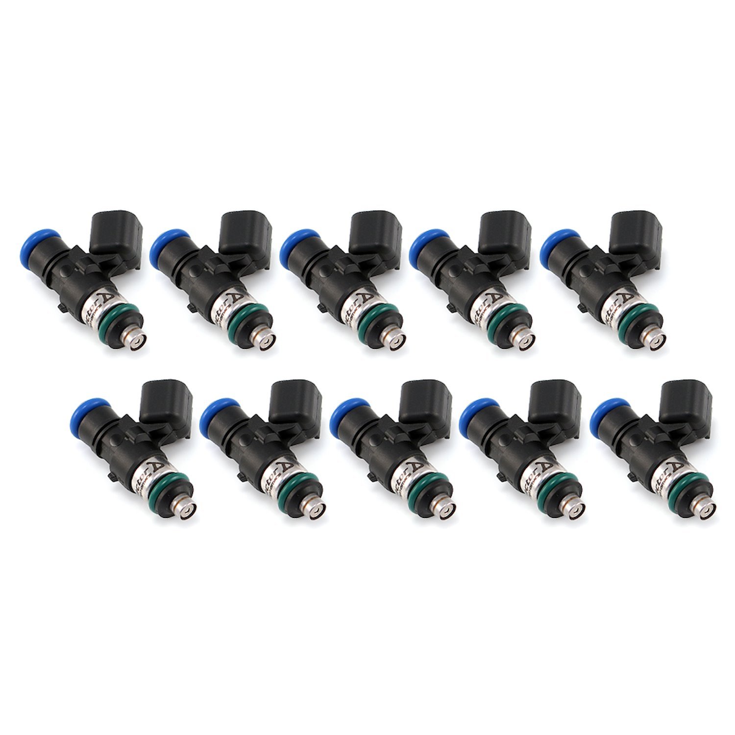 1050.34.14.14.10 1050cc Fuel Injector Set, 34 mm Length (No adapter Top), 14 mm Lower O-Ring