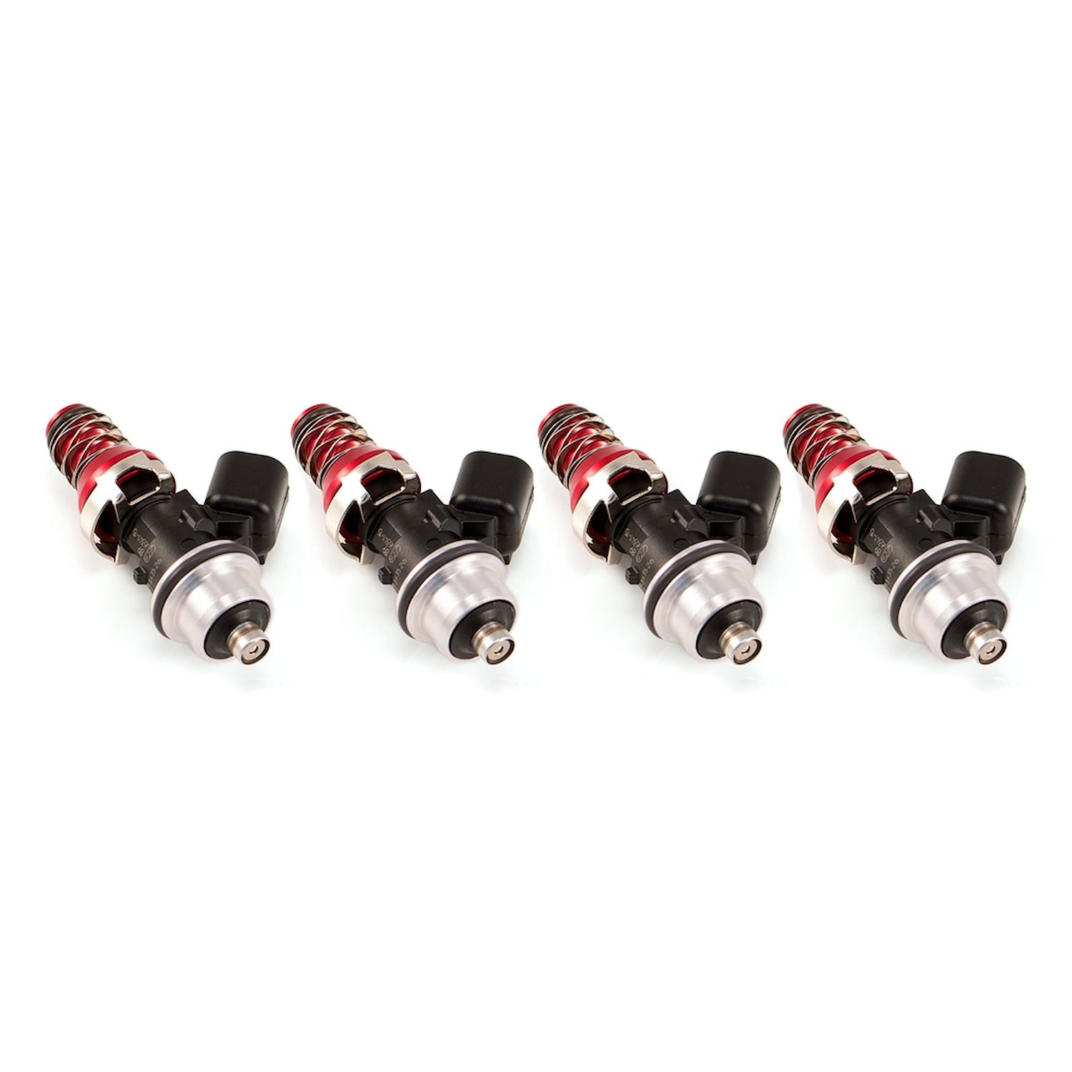1050.48.11.F20.4 1050cc Fuel Injector Set, 11 mm (Red) Adaptors, S2K Lower